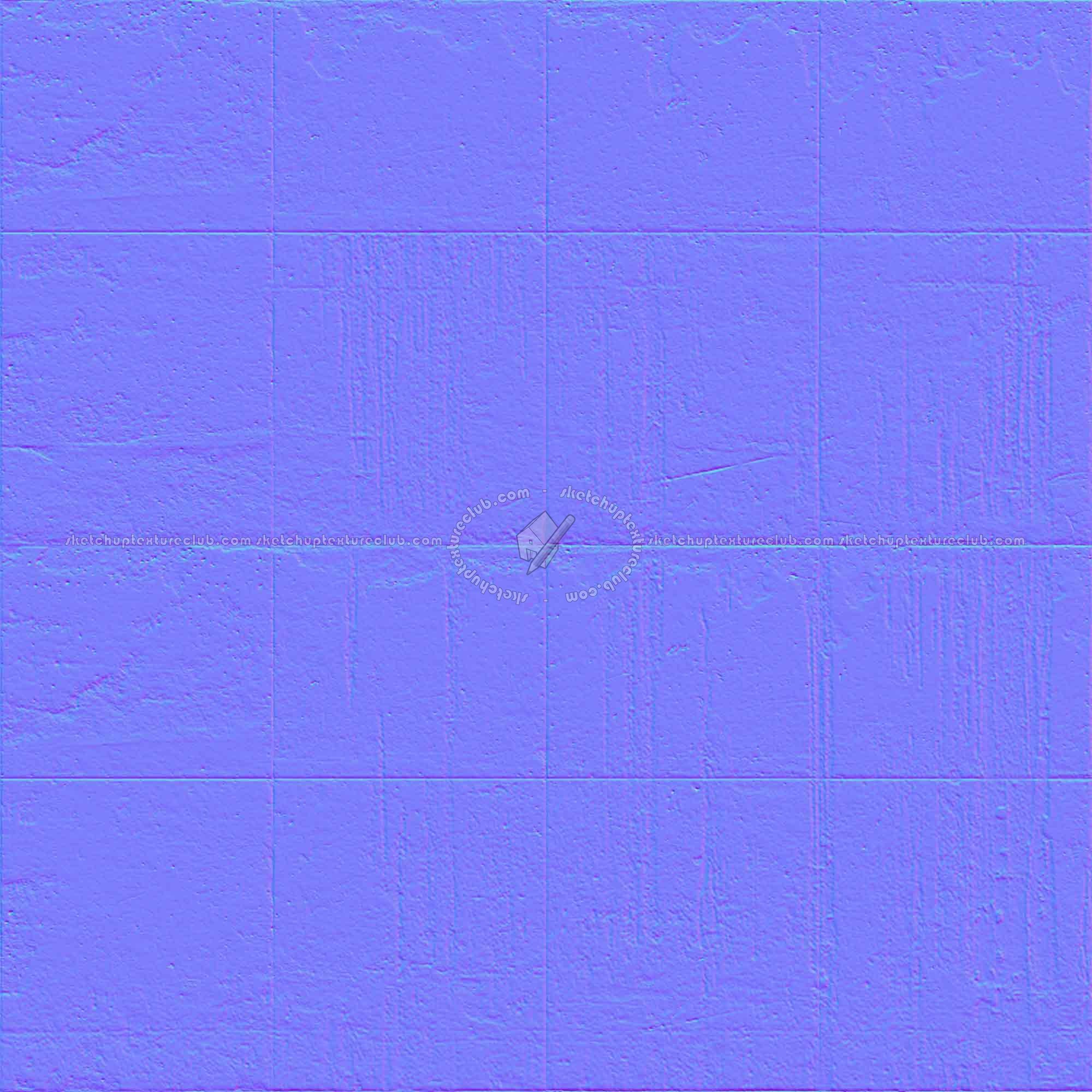 Textures   -   ARCHITECTURE   -   CONCRETE   -   Plates   -   Dirty  - Concrete dirt plates wall texture seamless 01744 - Normal