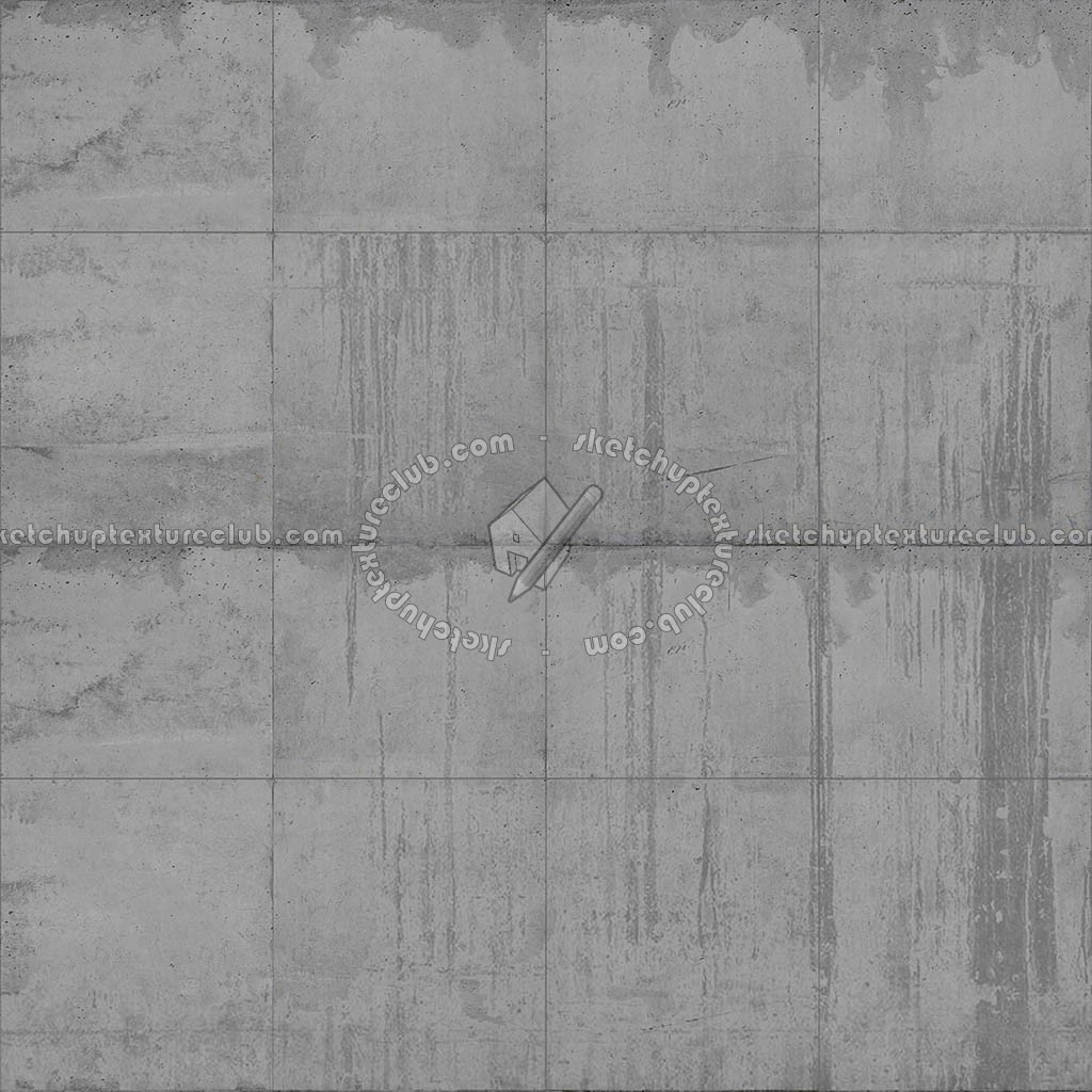 Textures   -   ARCHITECTURE   -   CONCRETE   -   Plates   -   Dirty  - Concrete dirt plates wall texture seamless 01744 (seamless)