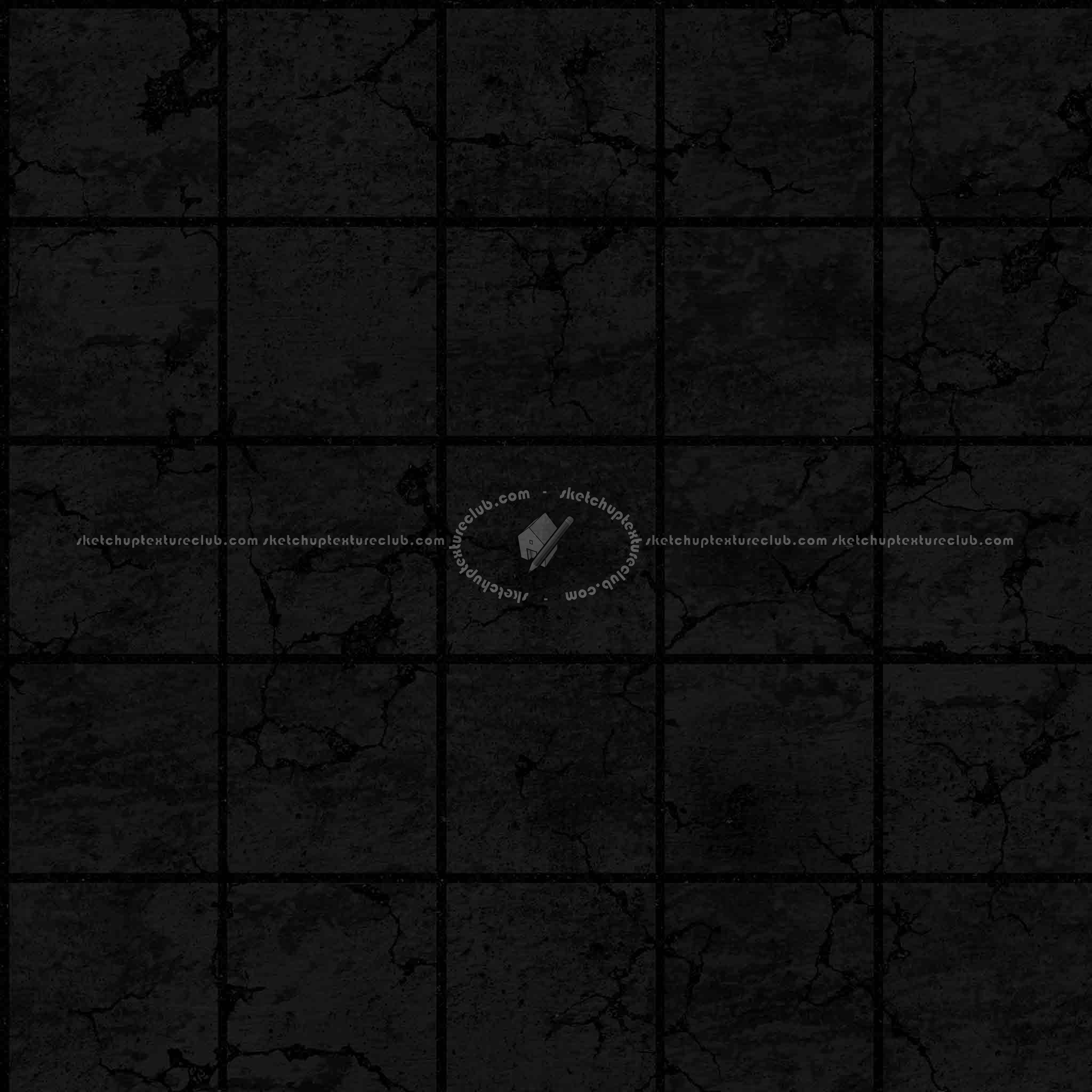 Textures   -   ARCHITECTURE   -   PAVING OUTDOOR   -   Concrete   -   Blocks damaged  - Concrete paving outdoor damaged texture seamless 05512 - Specular