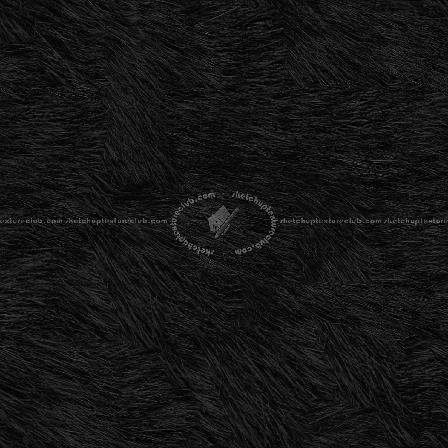 Textures   -   MATERIALS   -   FUR ANIMAL  - Faux fake fur animal texture seamless 09582 - Specular