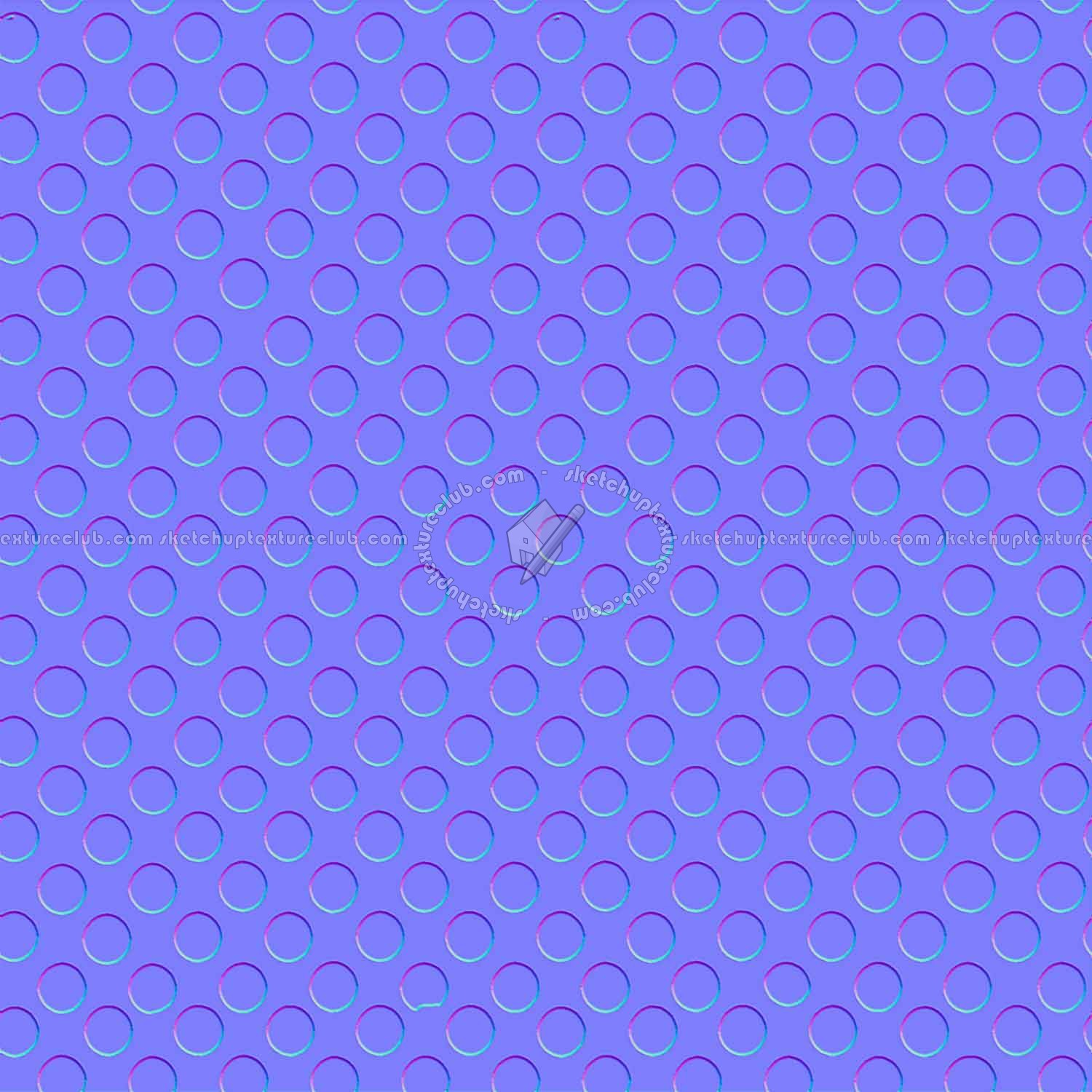 Textures   -   MATERIALS   -   METALS   -   Perforated  - Green perforated metal texture seamless 10505 - Normal