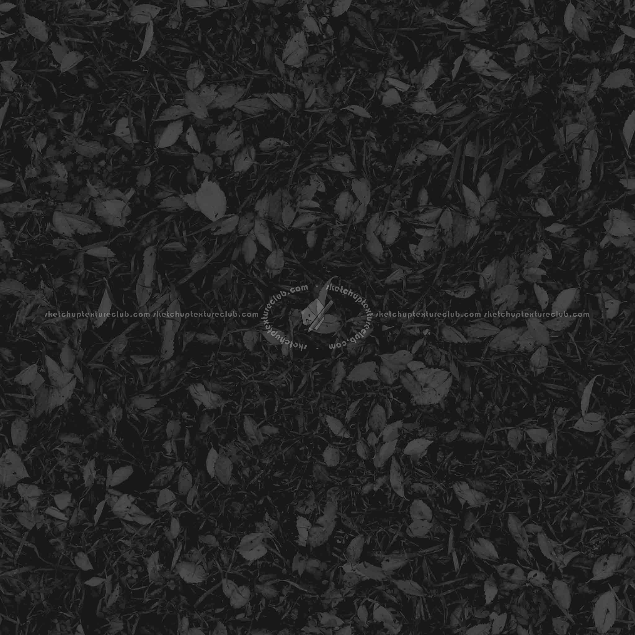 Textures   -   FREE PBR TEXTURES  - Meadow with leaves PBR texture seamless 21845 - Specular