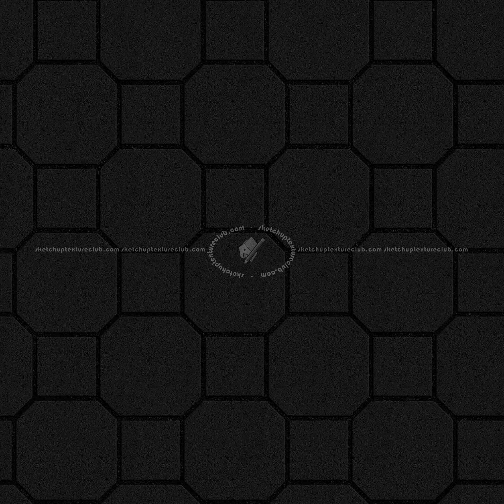 Textures   -   ARCHITECTURE   -   PAVING OUTDOOR   -   Concrete   -   Blocks mixed  - Paving concrete mixed size texture seamless 05594 - Specular