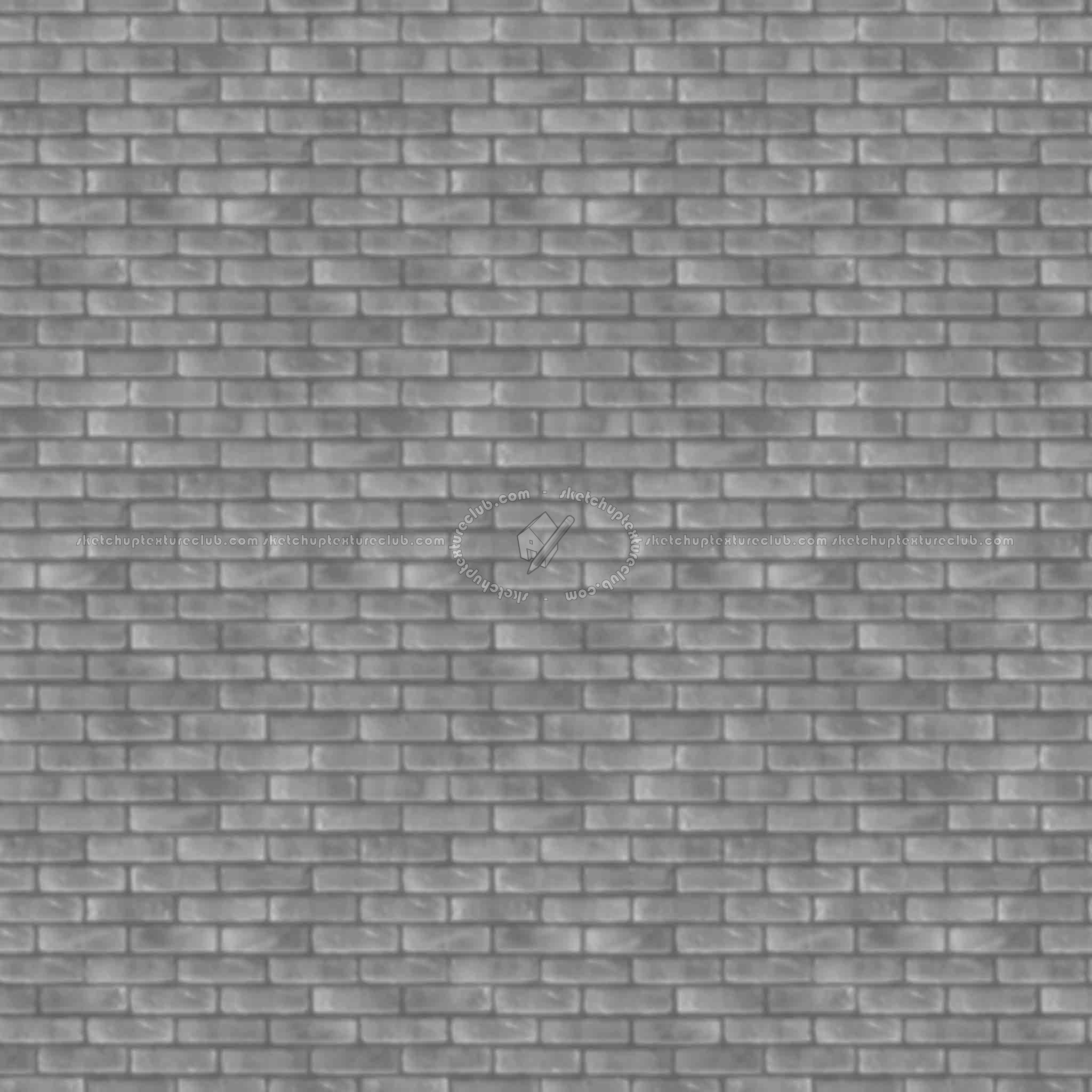 Textures   -   ARCHITECTURE   -   BRICKS   -   Facing Bricks   -   Rustic  - Rustic bricks texture seamless 00206 - Displacement
