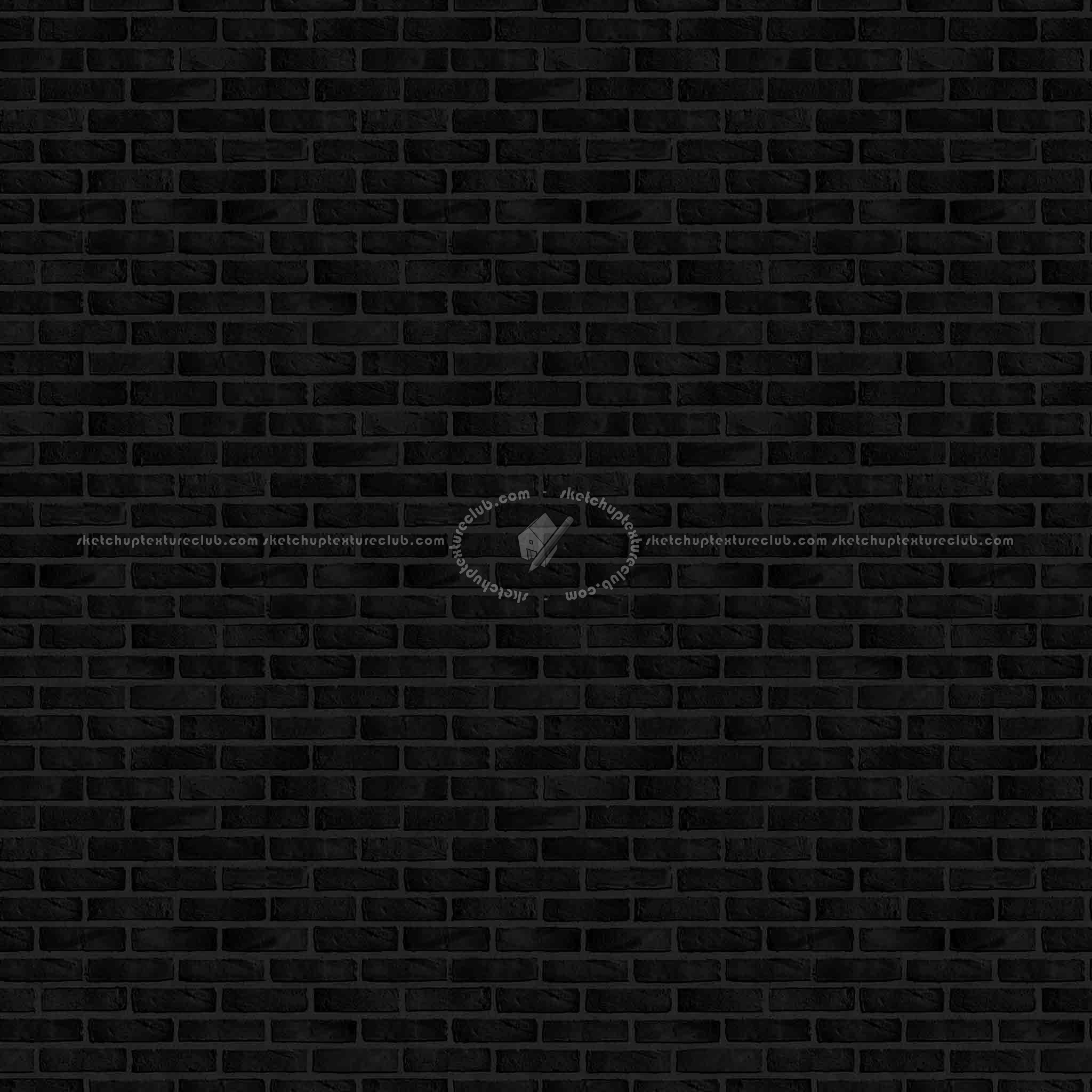Textures   -   ARCHITECTURE   -   BRICKS   -   Facing Bricks   -   Rustic  - Rustic bricks texture seamless 00206 - Specular