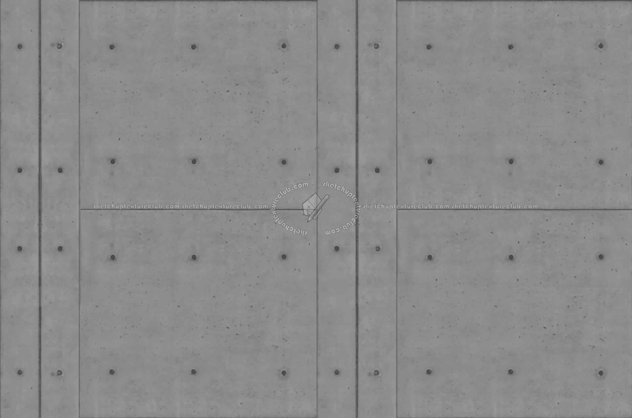 Textures   -   ARCHITECTURE   -   CONCRETE   -   Plates   -   Tadao Ando  - Tadao ando concrete plates seamless 01847 - Displacement