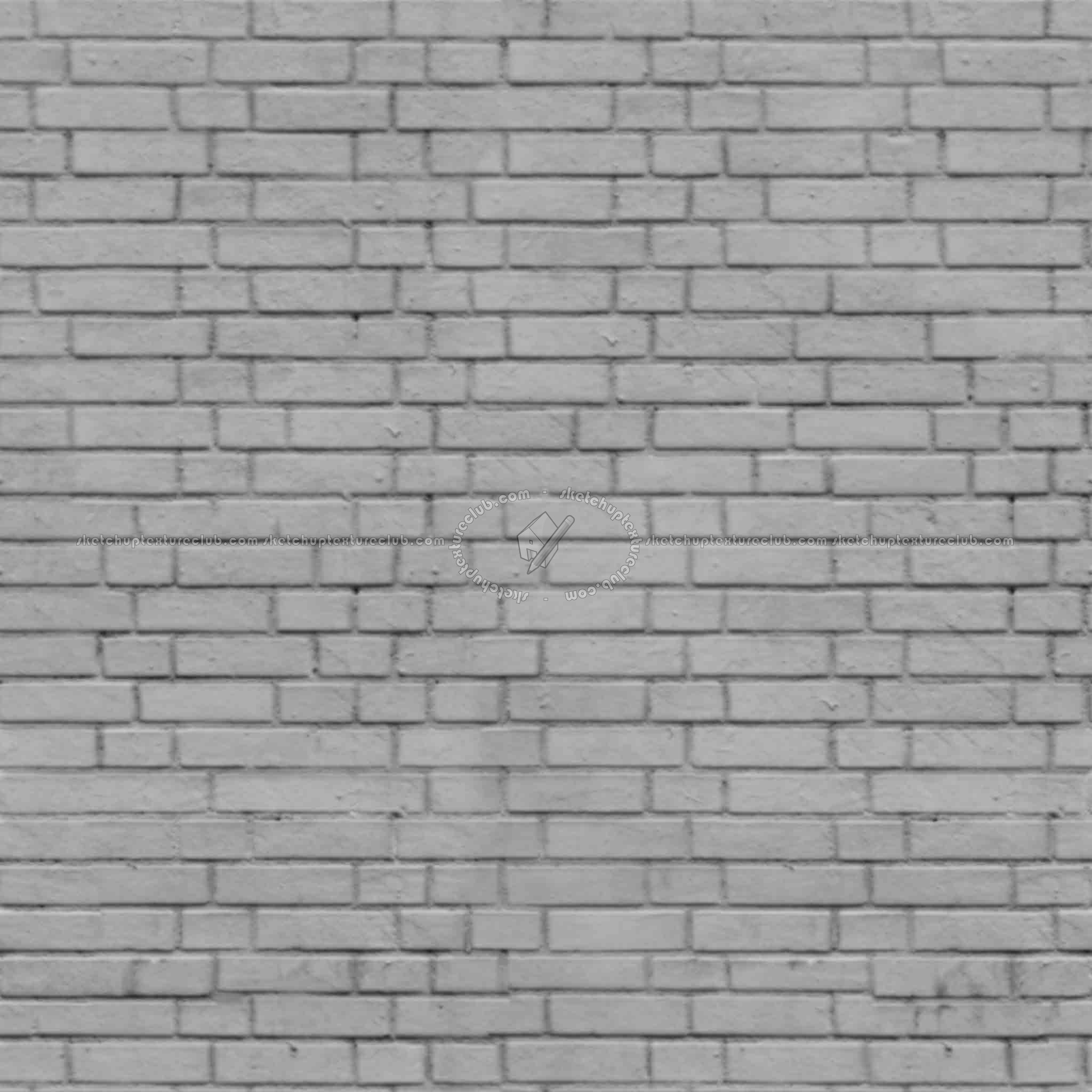 Textures   -   ARCHITECTURE   -   BRICKS   -   White Bricks  - White bricks texture seamles 00522 - Displacement
