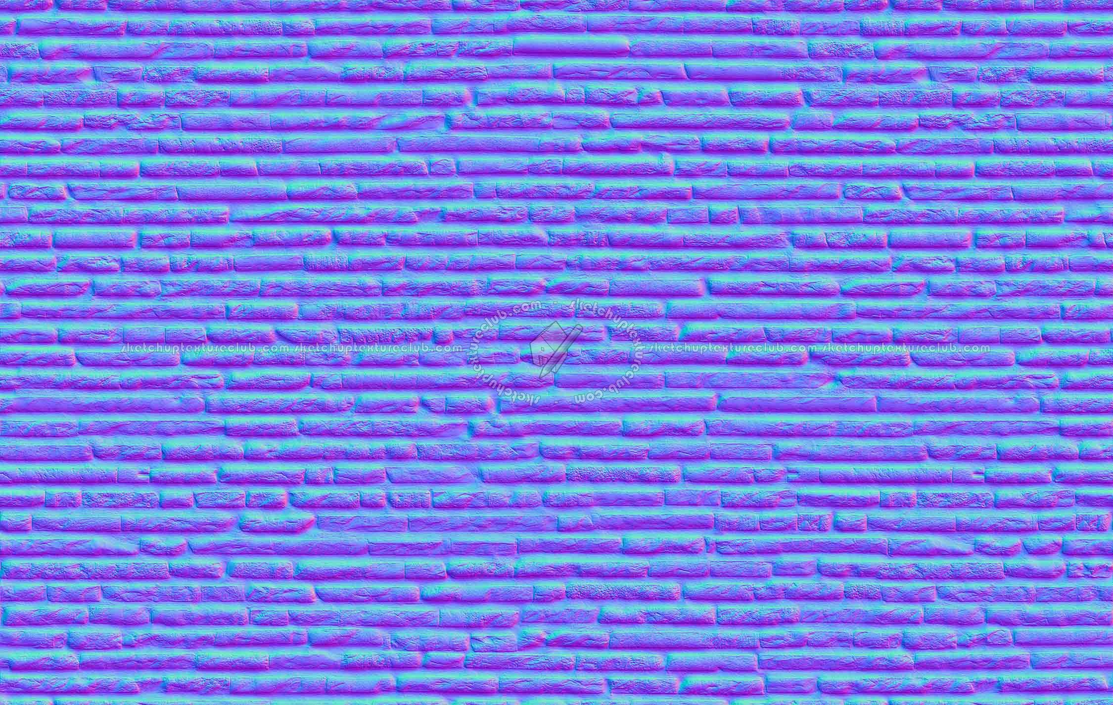 Textures   -   ARCHITECTURE   -   STONES WALLS   -   Claddings stone   -   Exterior  - Stones wall cladding texture seamless 20880 - Normal