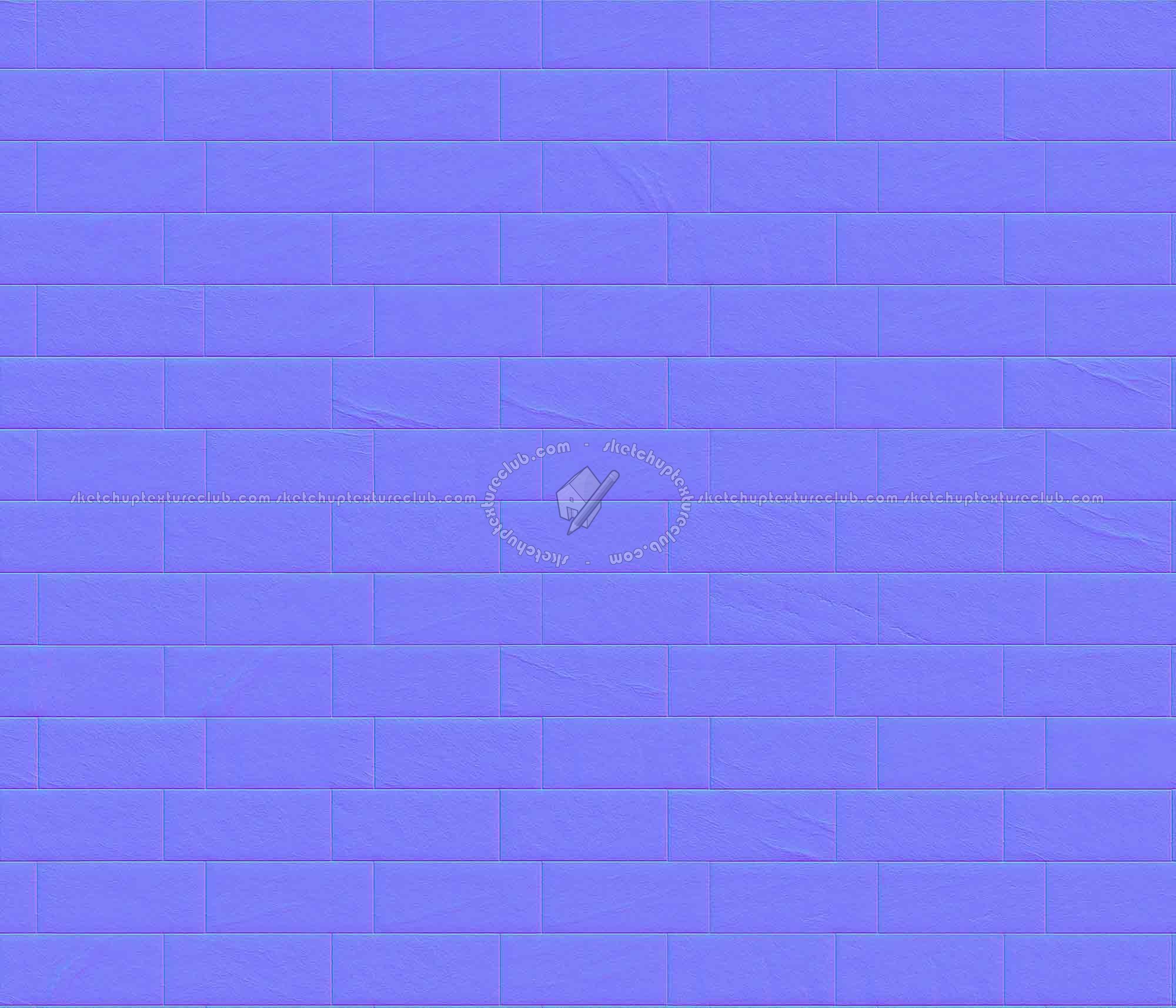 Textures   -   ARCHITECTURE   -   STONES WALLS   -   Claddings stone   -   Exterior  - Cladding wall stones texture seamless 21188 - Normal