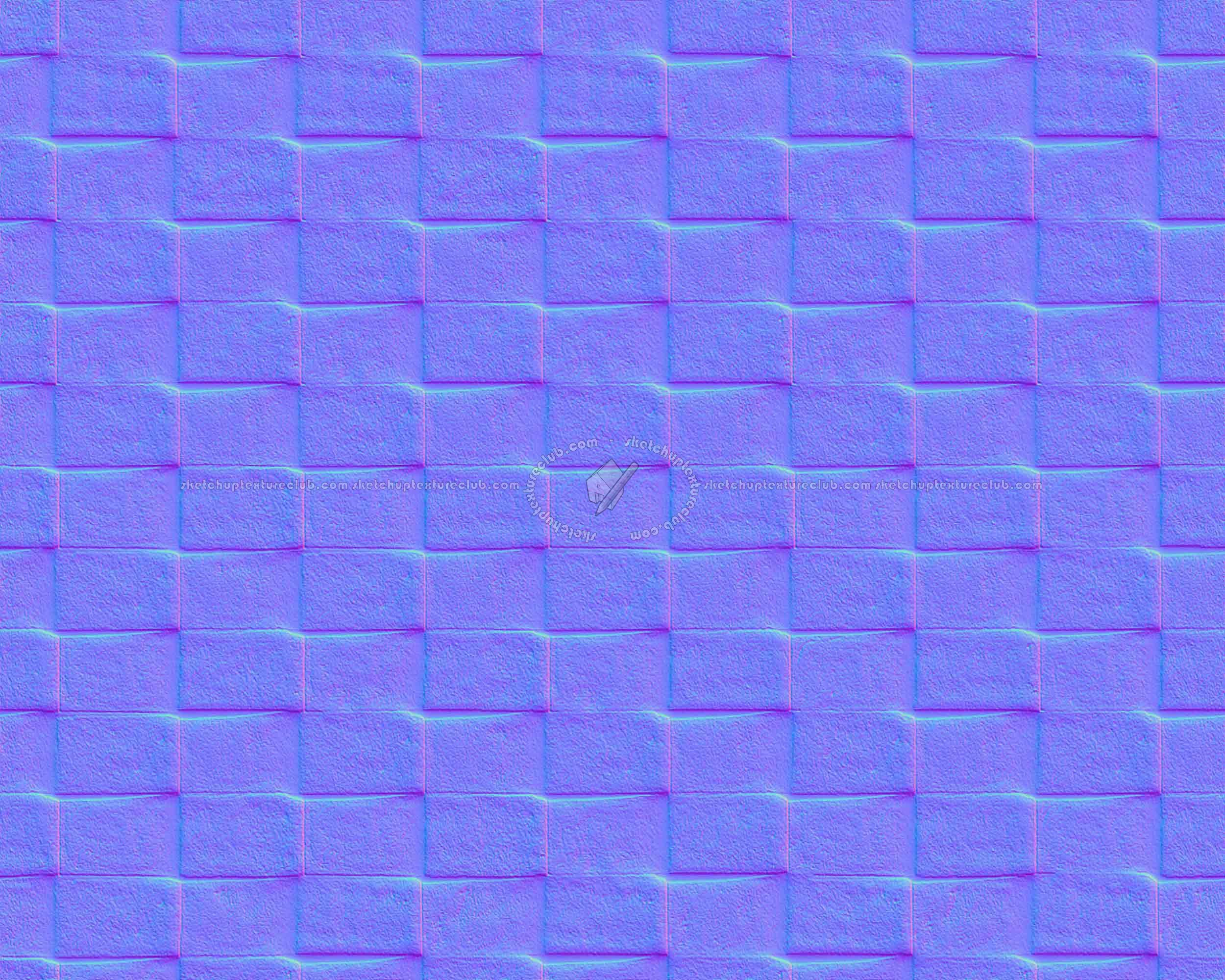 Textures   -   ARCHITECTURE   -   STONES WALLS   -   Claddings stone   -   Exterior  - Stones wall cladding texture seamless 21238 - Normal