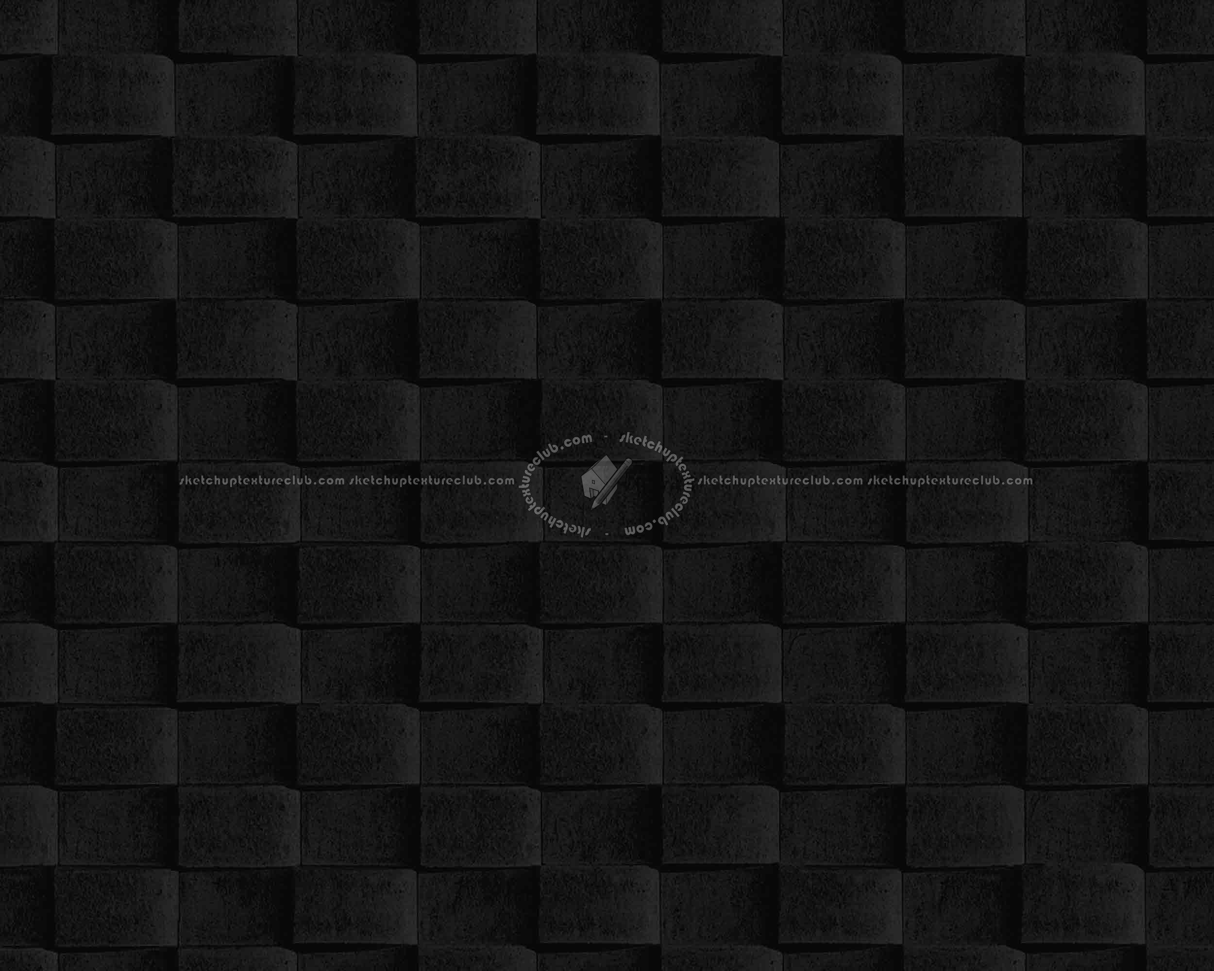 Textures   -   ARCHITECTURE   -   STONES WALLS   -   Claddings stone   -   Exterior  - Stones wall cladding texture seamless 21238 - Specular