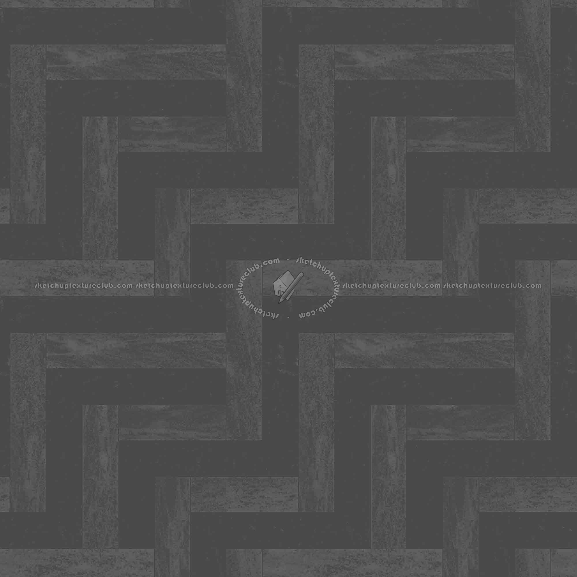 Textures   -   ARCHITECTURE   -   TILES INTERIOR   -   Marble tiles   -   Black  - Black and white marble tile texture seamless 14144 - Specular