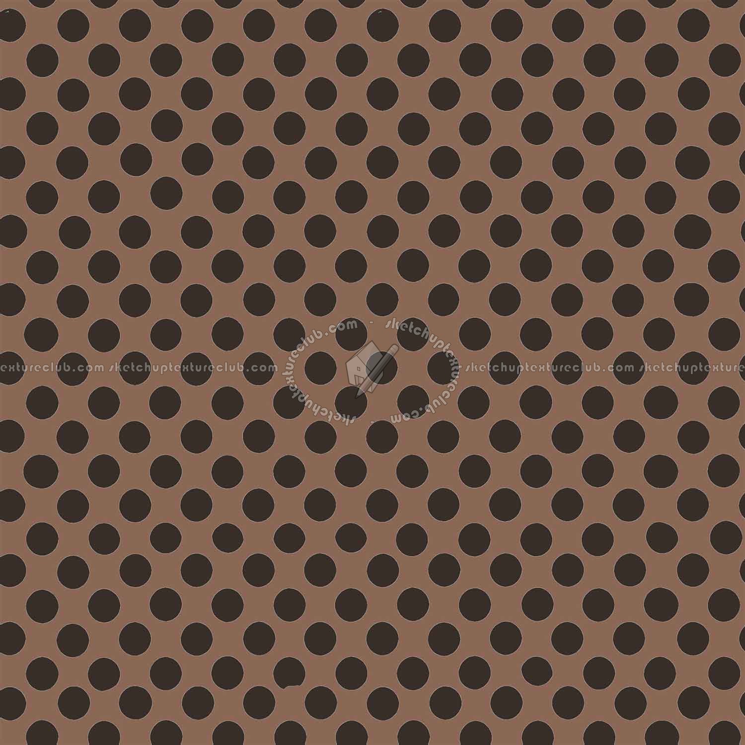 Brown Perforated Metal Texture Seamless 10506