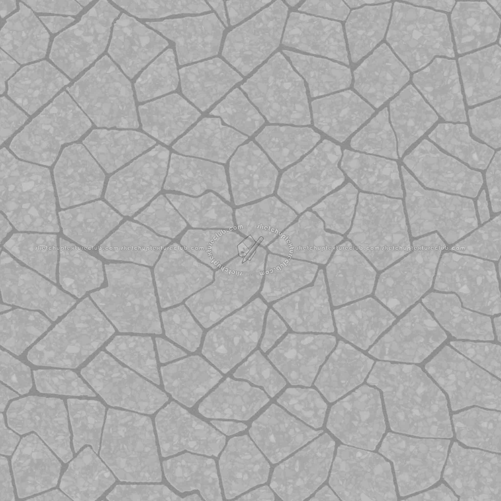 Textures   -   ARCHITECTURE   -   TILES INTERIOR   -   Terrazzo  - Cement terrazzo floor PBR texture seamless 21873 - Displacement