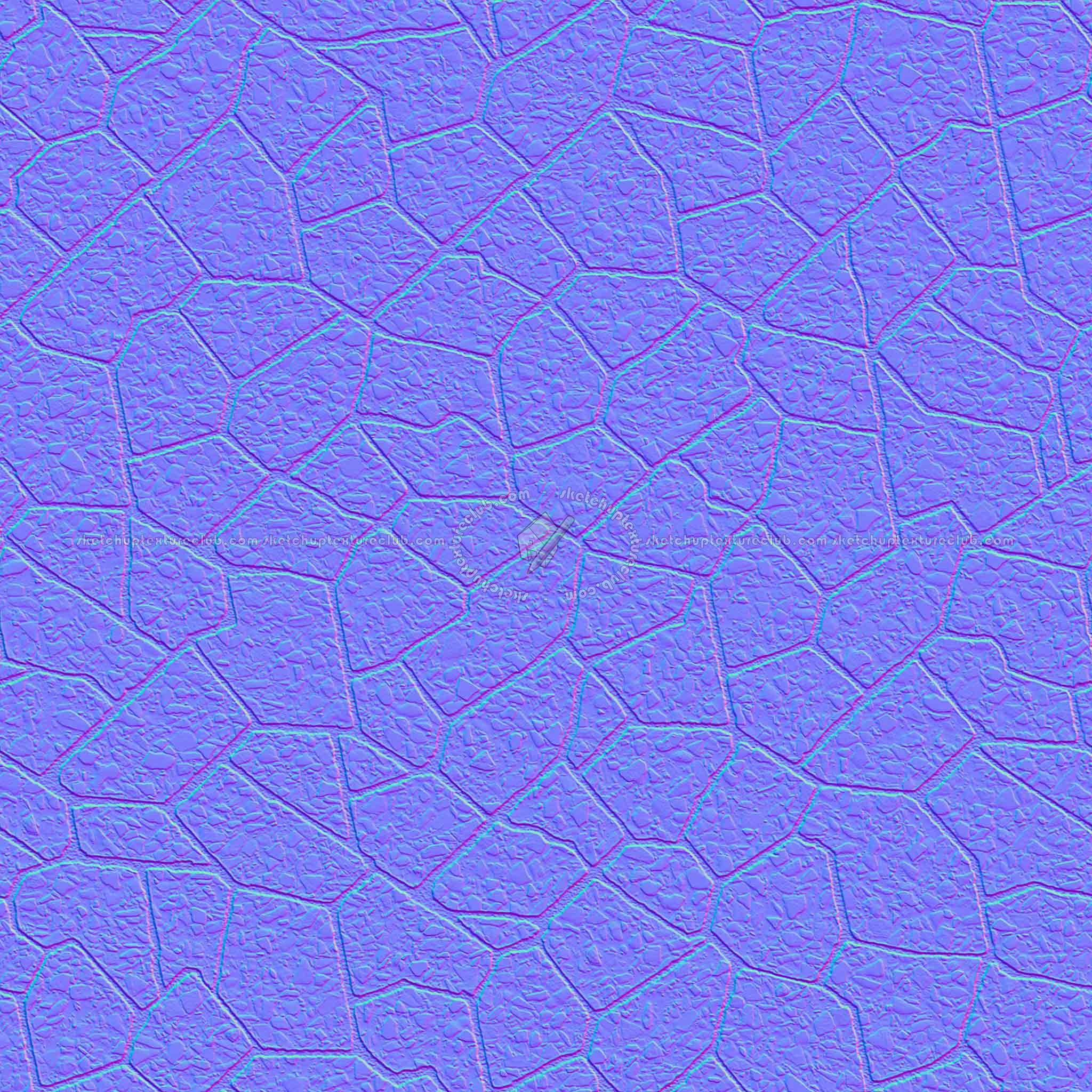 Textures   -   ARCHITECTURE   -   TILES INTERIOR   -   Terrazzo  - Cement terrazzo floor PBR texture seamless 21873 - Normal