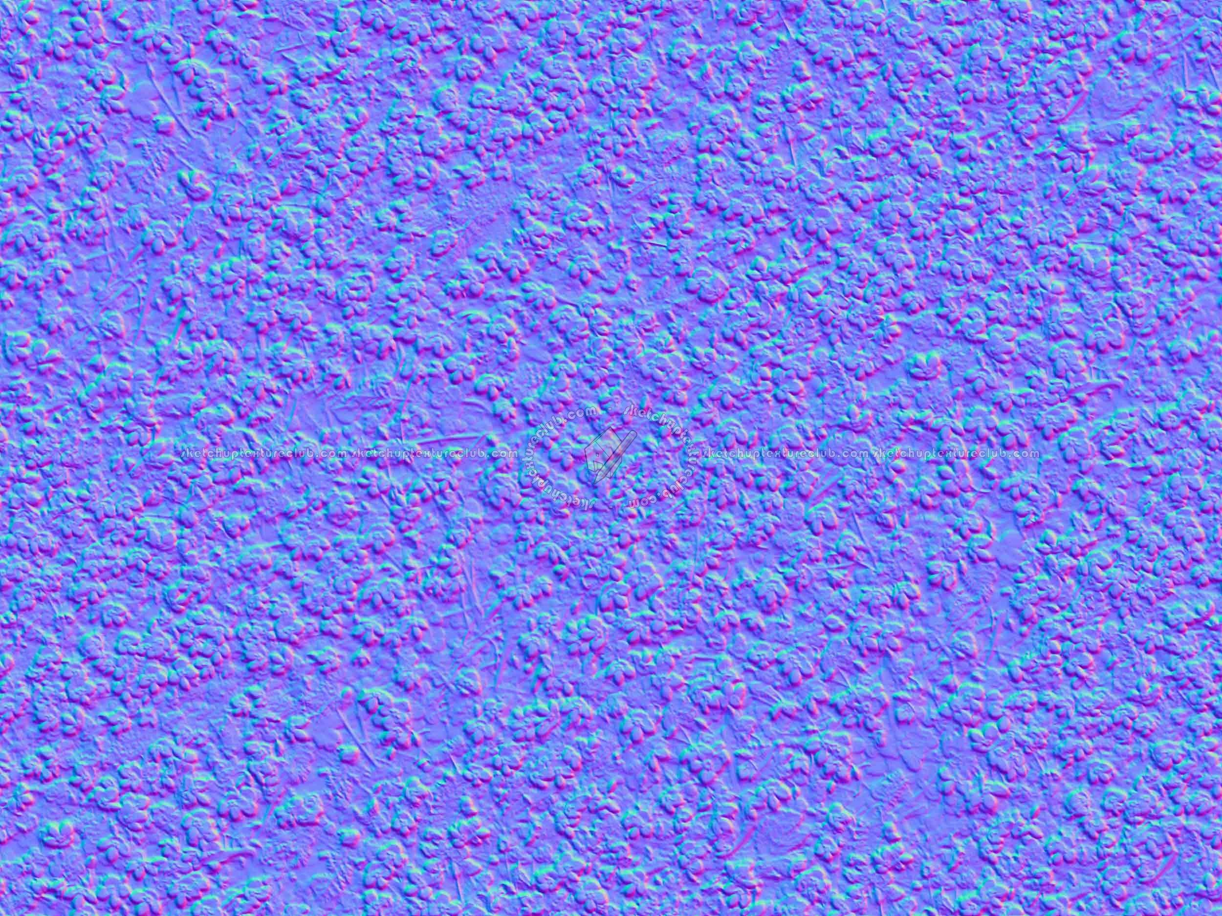 Textures   -   NATURE ELEMENTS   -   VEGETATION   -   Flowery fields  - Meadow of veronica chamaedrys texture seamless 20584 - Normal