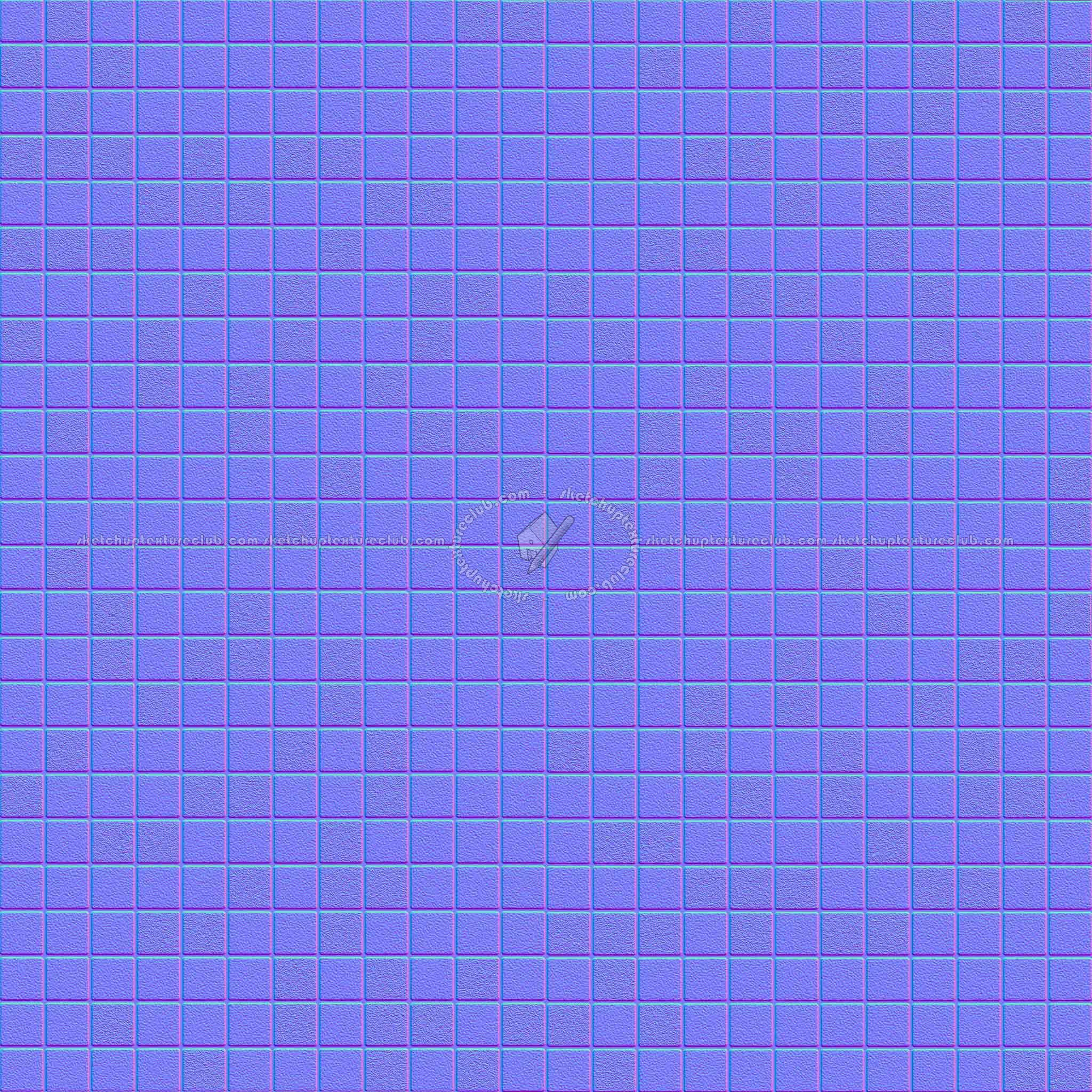 Textures   -   ARCHITECTURE   -   TILES INTERIOR   -   Mosaico   -   Classic format   -   Multicolor  - Mosaico multicolor tiles texture seamless 15000 - Normal