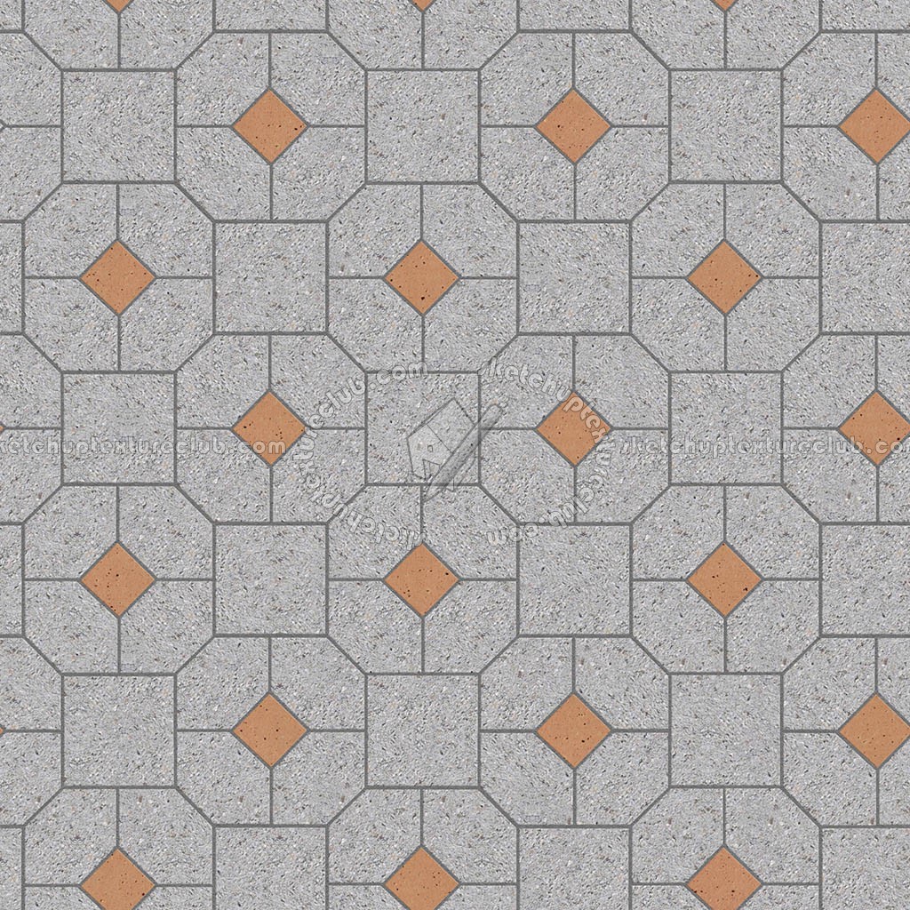 Textures   -   ARCHITECTURE   -   PAVING OUTDOOR   -   Concrete   -   Blocks mixed  - Paving concrete mixed size texture seamless 05595 (seamless)