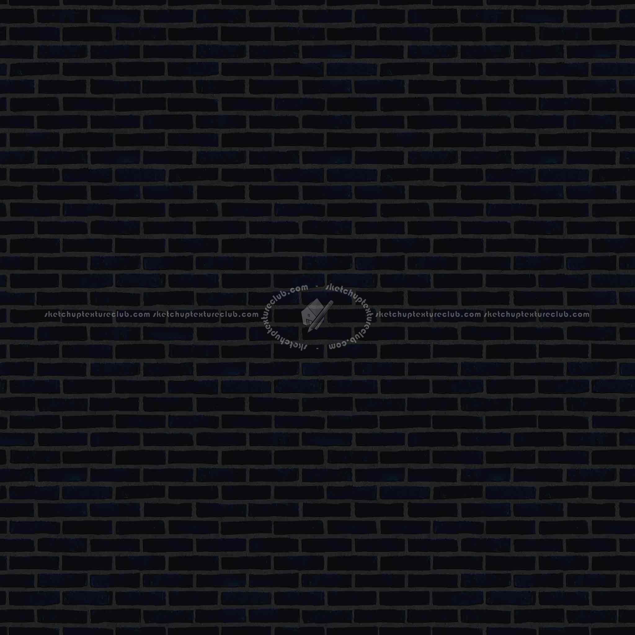 Textures   -   ARCHITECTURE   -   BRICKS   -   Facing Bricks   -   Rustic  - Rustic bricks texture seamless 00207 - Specular