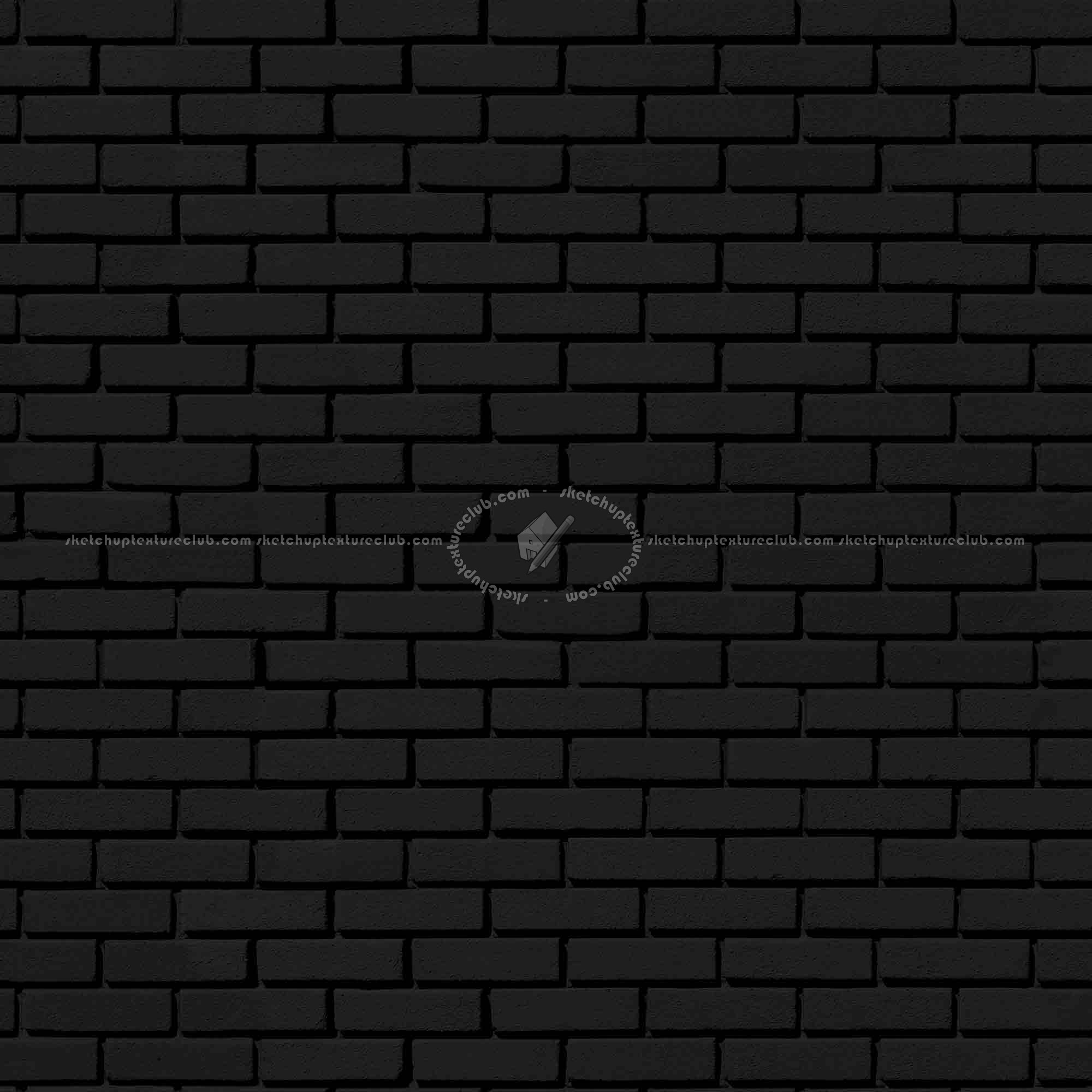 Textures   -   ARCHITECTURE   -   BRICKS   -   White Bricks  - White bricks texture seamless 00523 - Specular