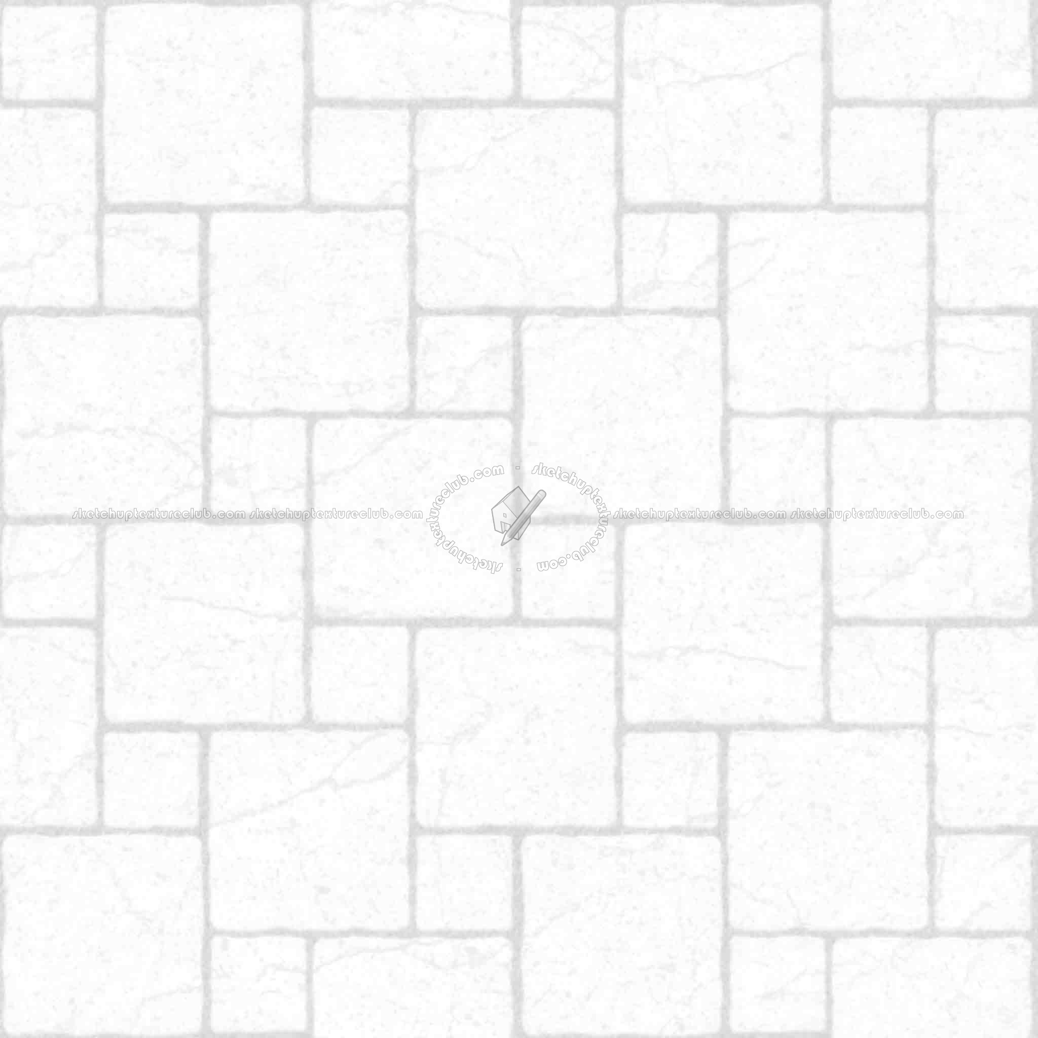 Textures   -   ARCHITECTURE   -   PAVING OUTDOOR   -   Concrete   -   Blocks damaged  - Concrete paving outdoor damaged texture seamless 05514 - Ambient occlusion