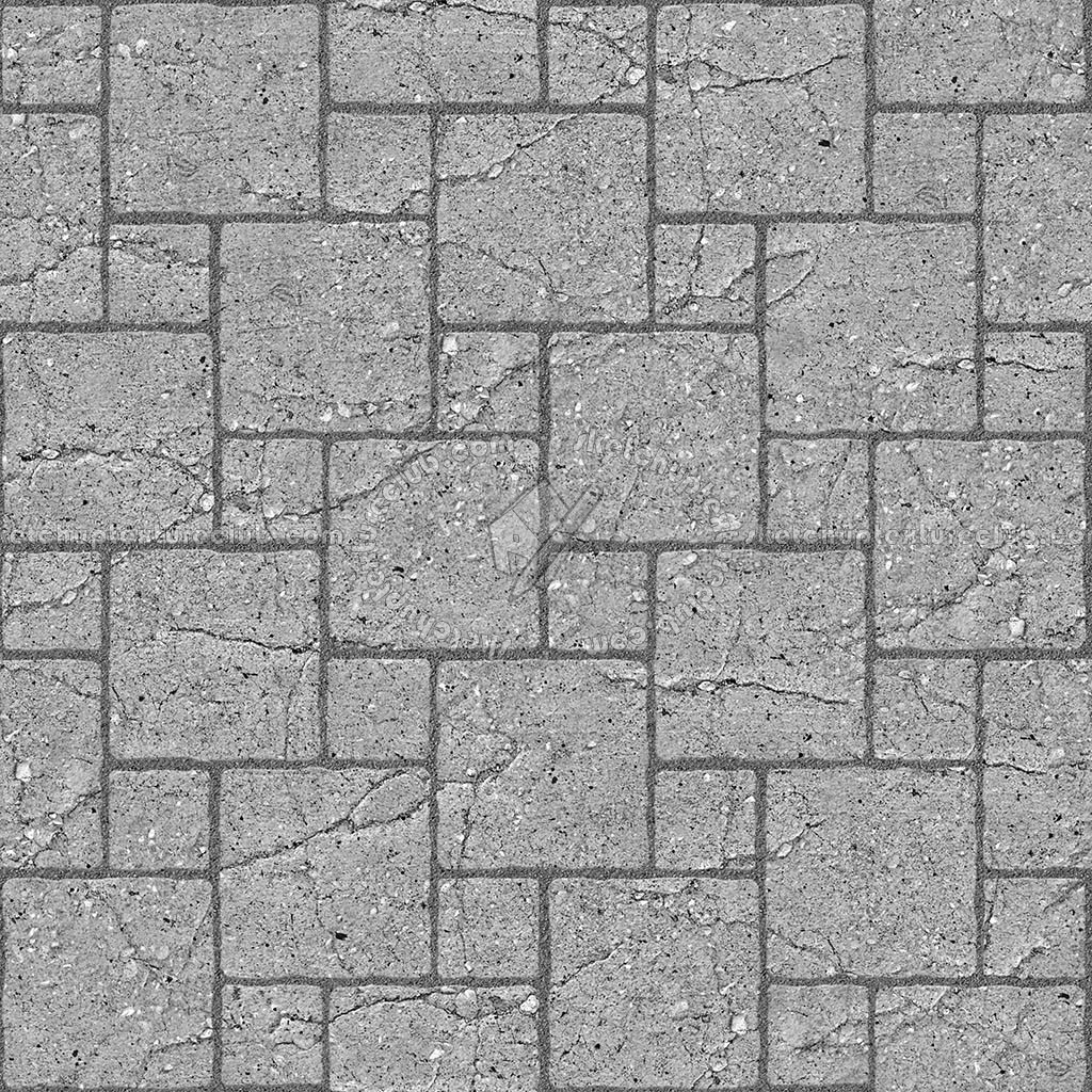 Textures   -   ARCHITECTURE   -   PAVING OUTDOOR   -   Concrete   -   Blocks damaged  - Concrete paving outdoor damaged texture seamless 05514 (seamless)
