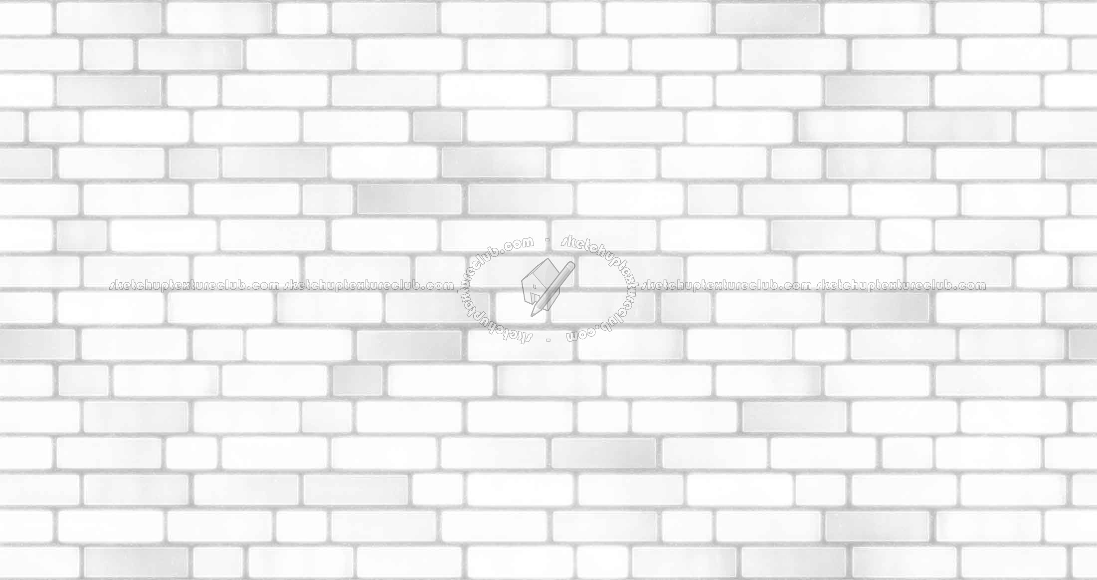 Textures   -   ARCHITECTURE   -   BRICKS   -   Colored Bricks   -   Rustic  - Texture colored bricks rustic seamless 00035 - Ambient occlusion