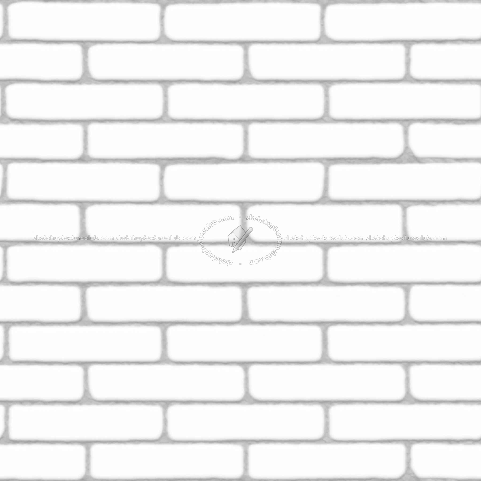 Textures   -   ARCHITECTURE   -   BRICKS   -   Colored Bricks   -   Smooth  - Texture colored bricks smooth seamless 00086 - Ambient occlusion