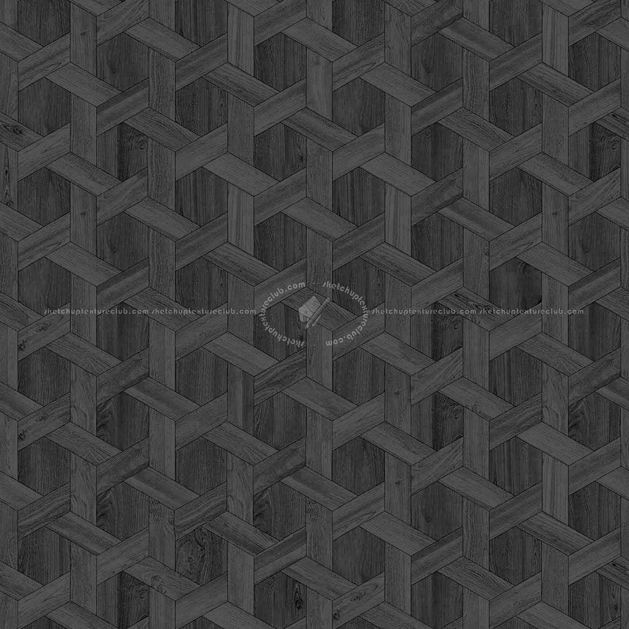 Textures   -   ARCHITECTURE   -   WOOD FLOORS   -   Parquet white  - White parquet geometric patterns texture seamless 20946 - Specular