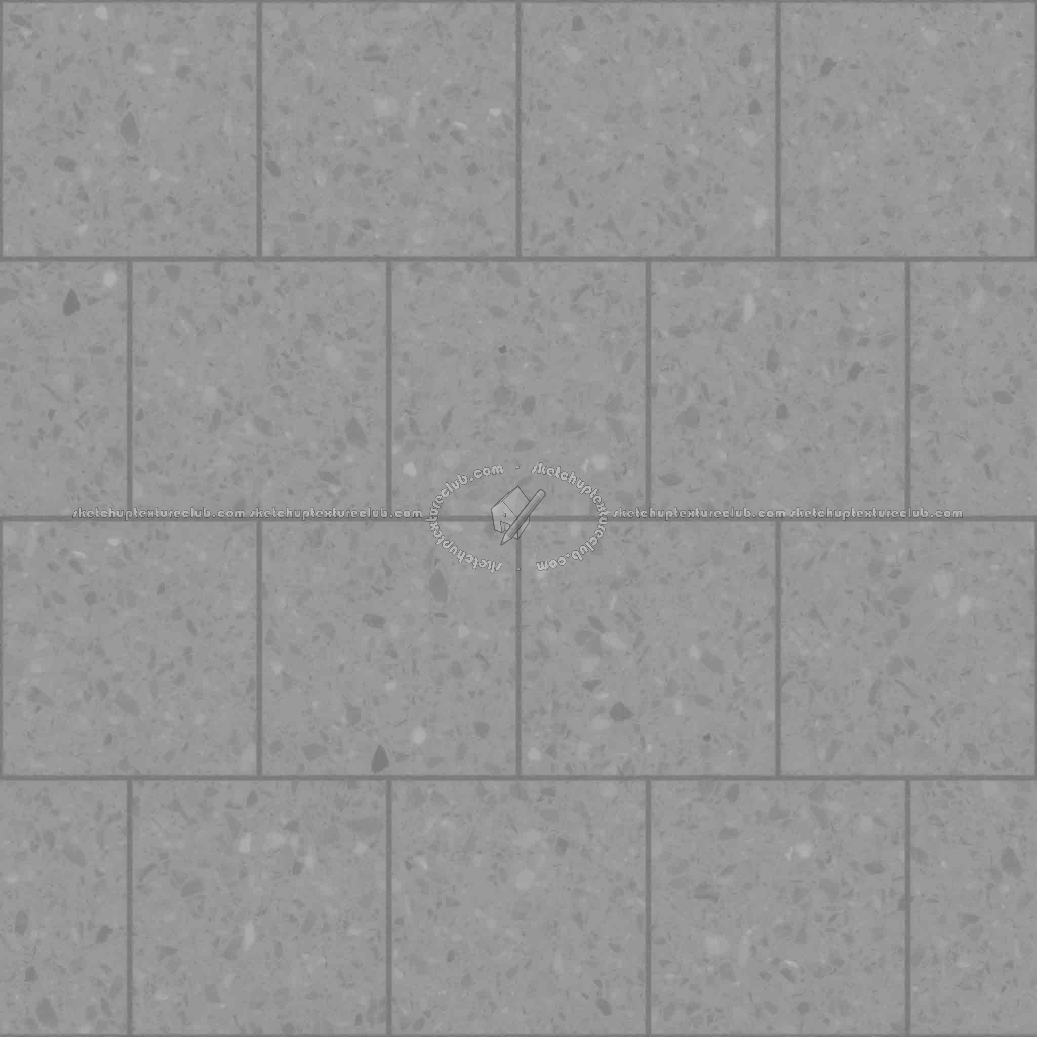 Textures   -   ARCHITECTURE   -   TILES INTERIOR   -   Terrazzo  - Cement terrazzo floor PBR texture seamless 21875 - Displacement