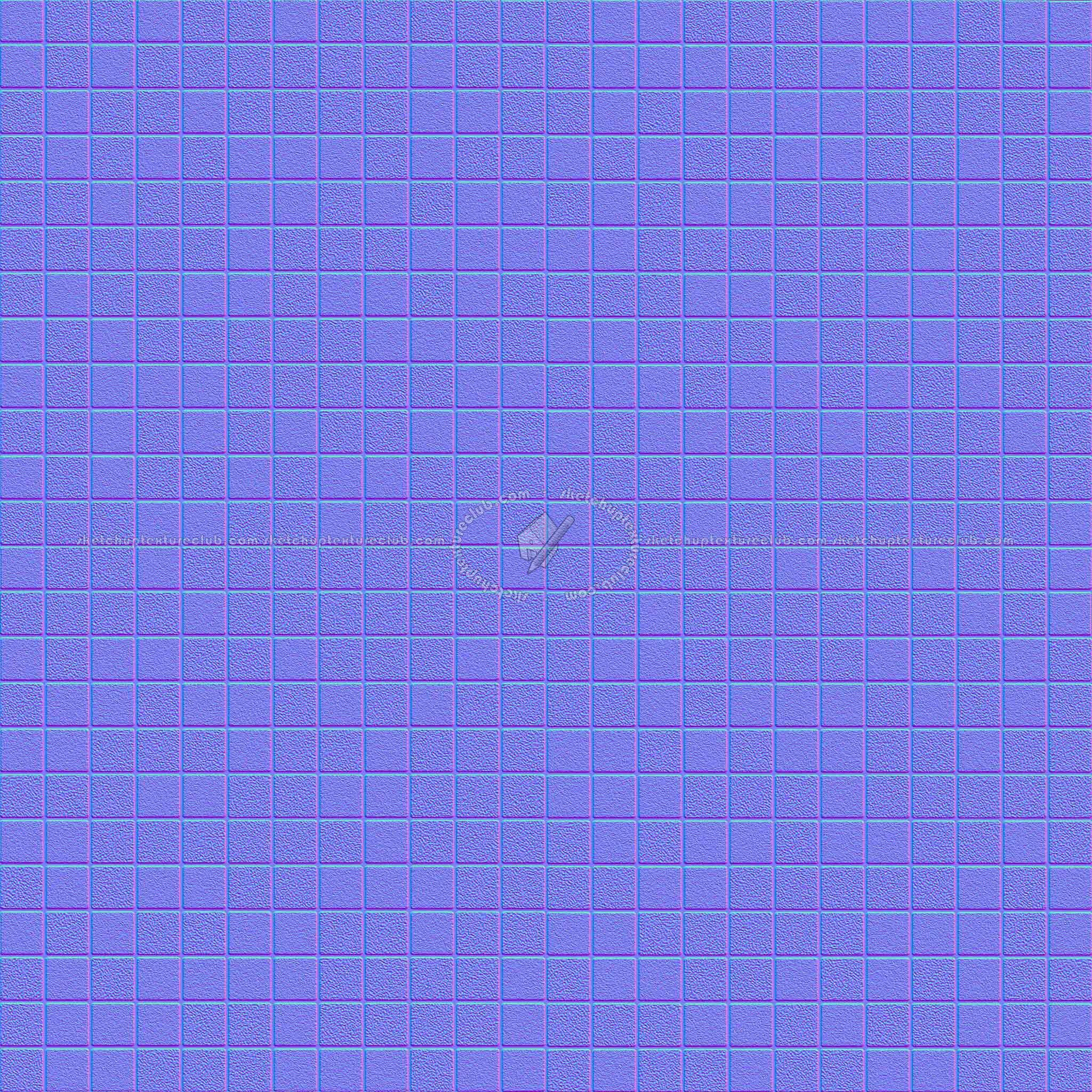 Textures   -   ARCHITECTURE   -   TILES INTERIOR   -   Mosaico   -   Classic format   -   Multicolor  - Mosaico multicolor tiles texture seamless 15002 - Normal