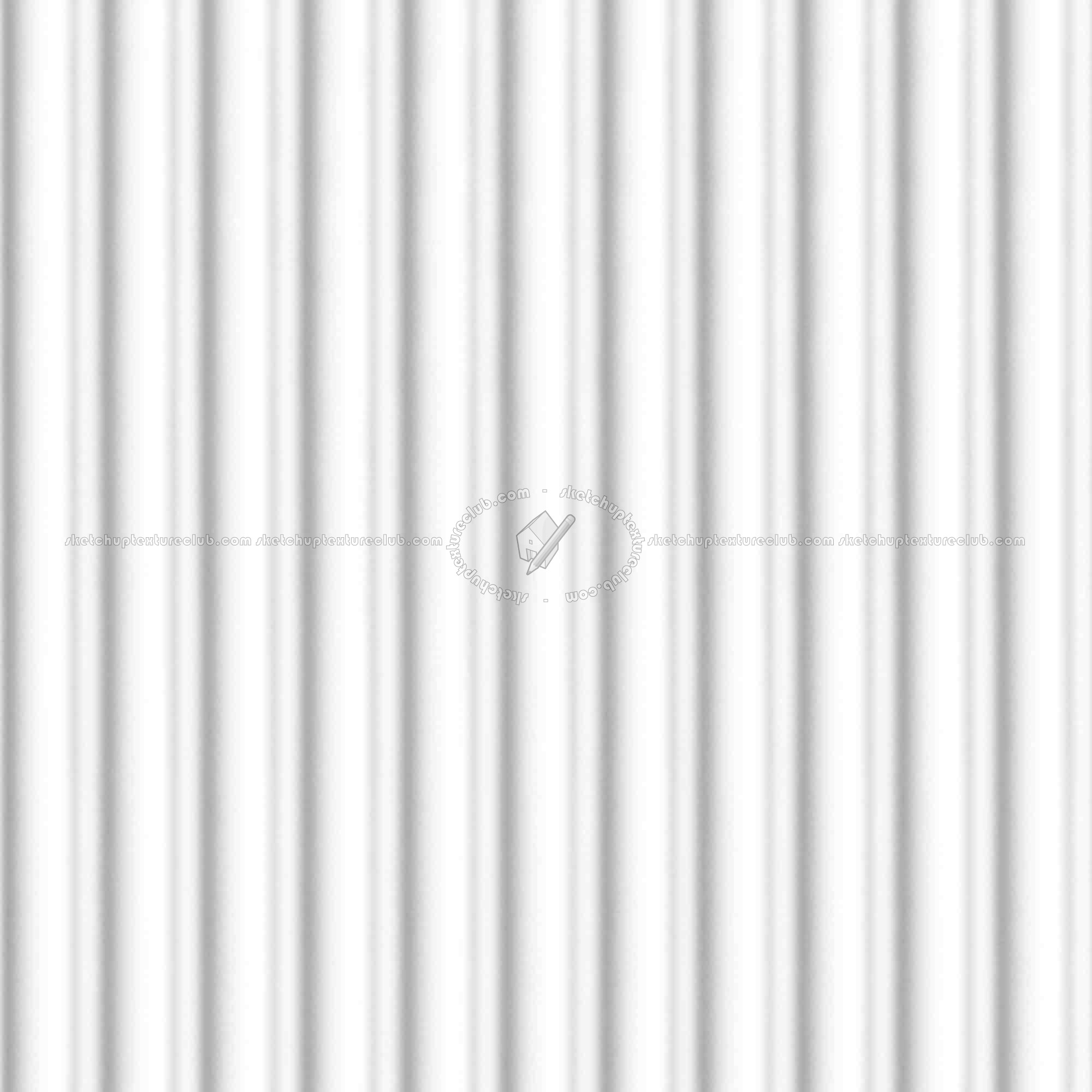 Textures   -   MATERIALS   -   METALS   -   Corrugated  - Painted corrugated metal texture seamless 09953 - Ambient occlusion