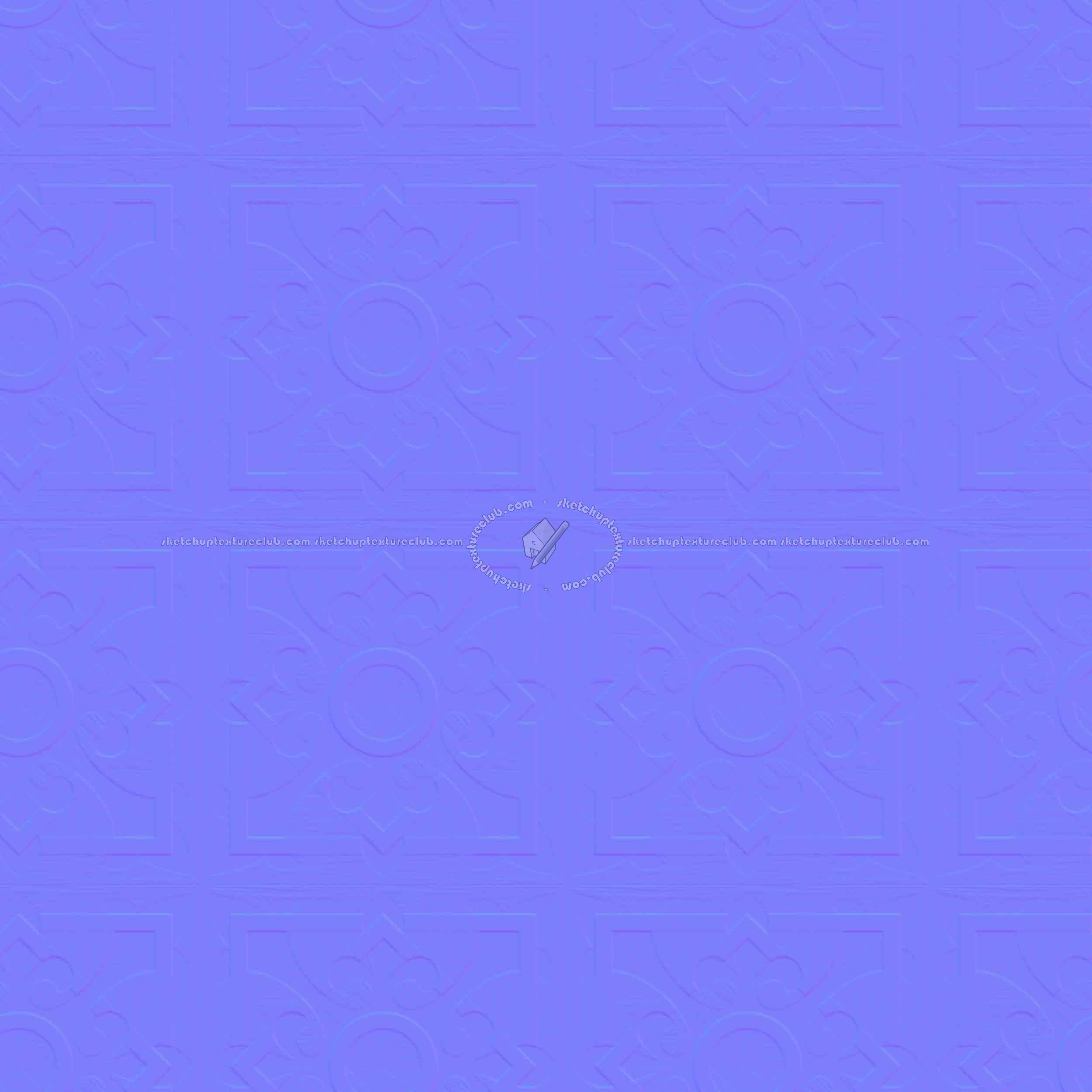 Textures   -   ARCHITECTURE   -   WOOD FLOORS   -   Geometric pattern  - Parquet geometric pattern texture seamless 04757 - Normal