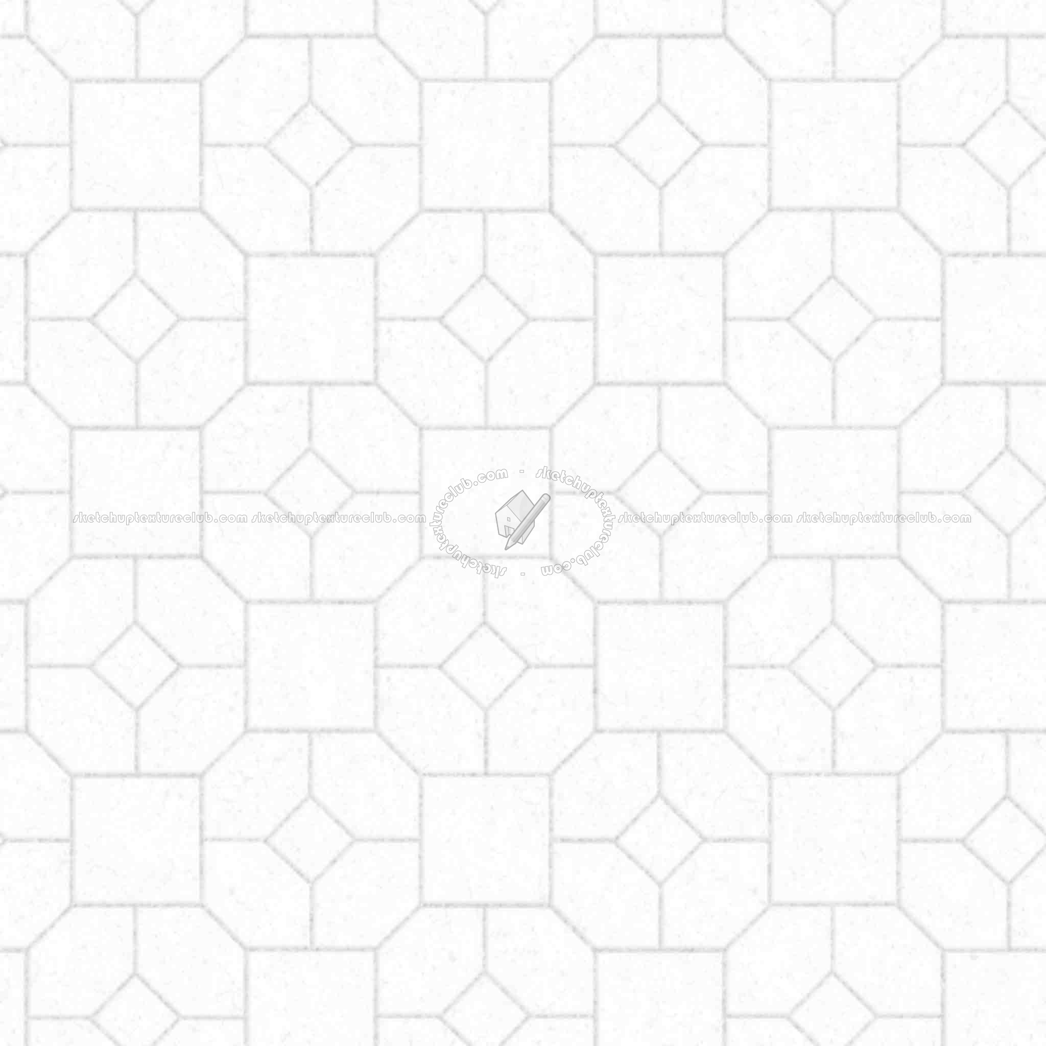 Textures   -   ARCHITECTURE   -   PAVING OUTDOOR   -   Concrete   -   Blocks mixed  - Paving concrete mixed size texture seamless 05597 - Ambient occlusion