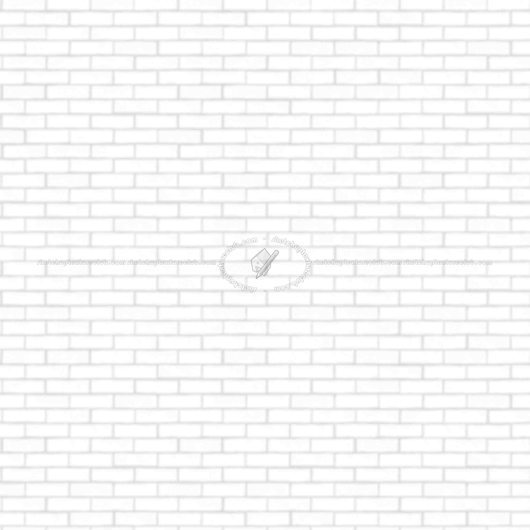 Textures   -   ARCHITECTURE   -   BRICKS   -   Facing Bricks   -   Rustic  - Rustic bricks texture seamless 00209 - Ambient occlusion