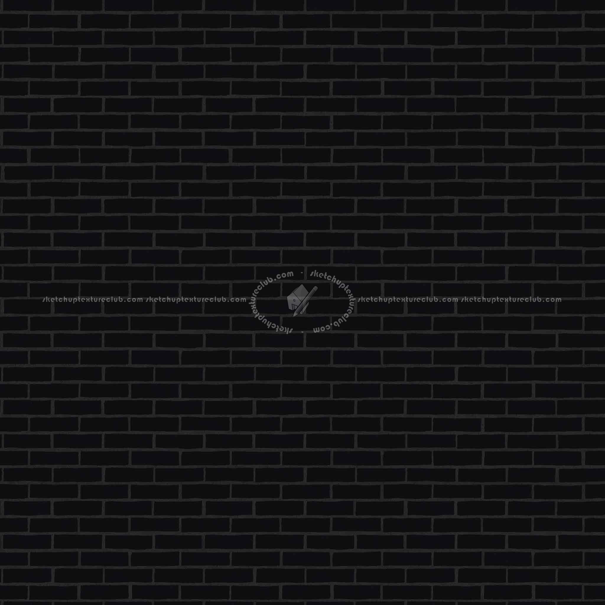 Textures   -   ARCHITECTURE   -   BRICKS   -   Facing Bricks   -   Rustic  - Rustic bricks texture seamless 00209 - Specular