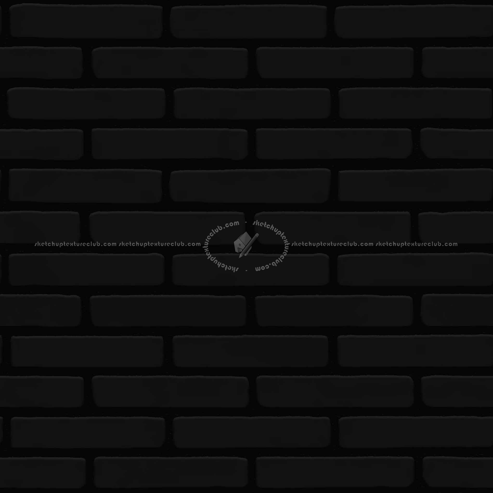 Textures   -   ARCHITECTURE   -   BRICKS   -   Colored Bricks   -   Smooth  - Texture colored bricks smooth seamless 00087 - Specular