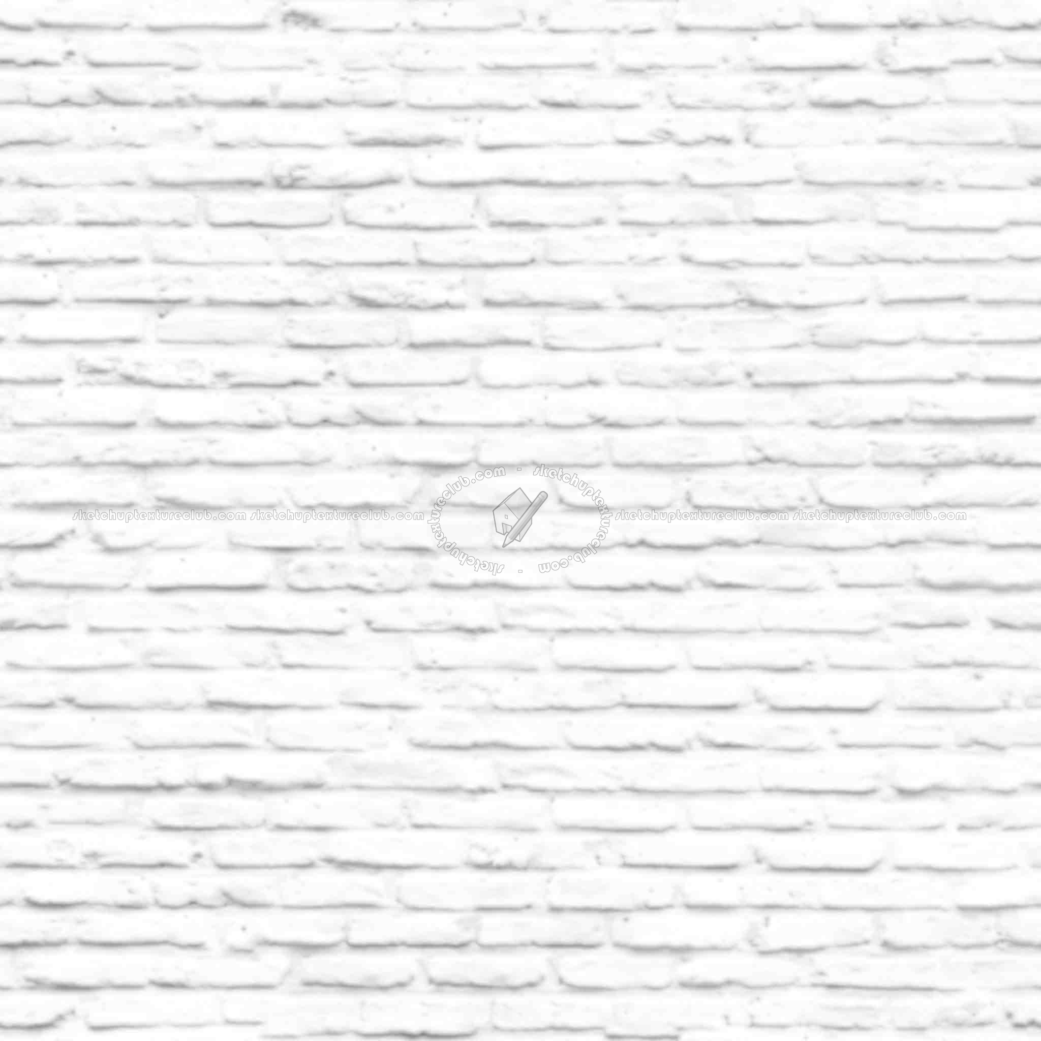 Textures   -   ARCHITECTURE   -   BRICKS   -   White Bricks  - White bricks texture seamless 00525 - Ambient occlusion