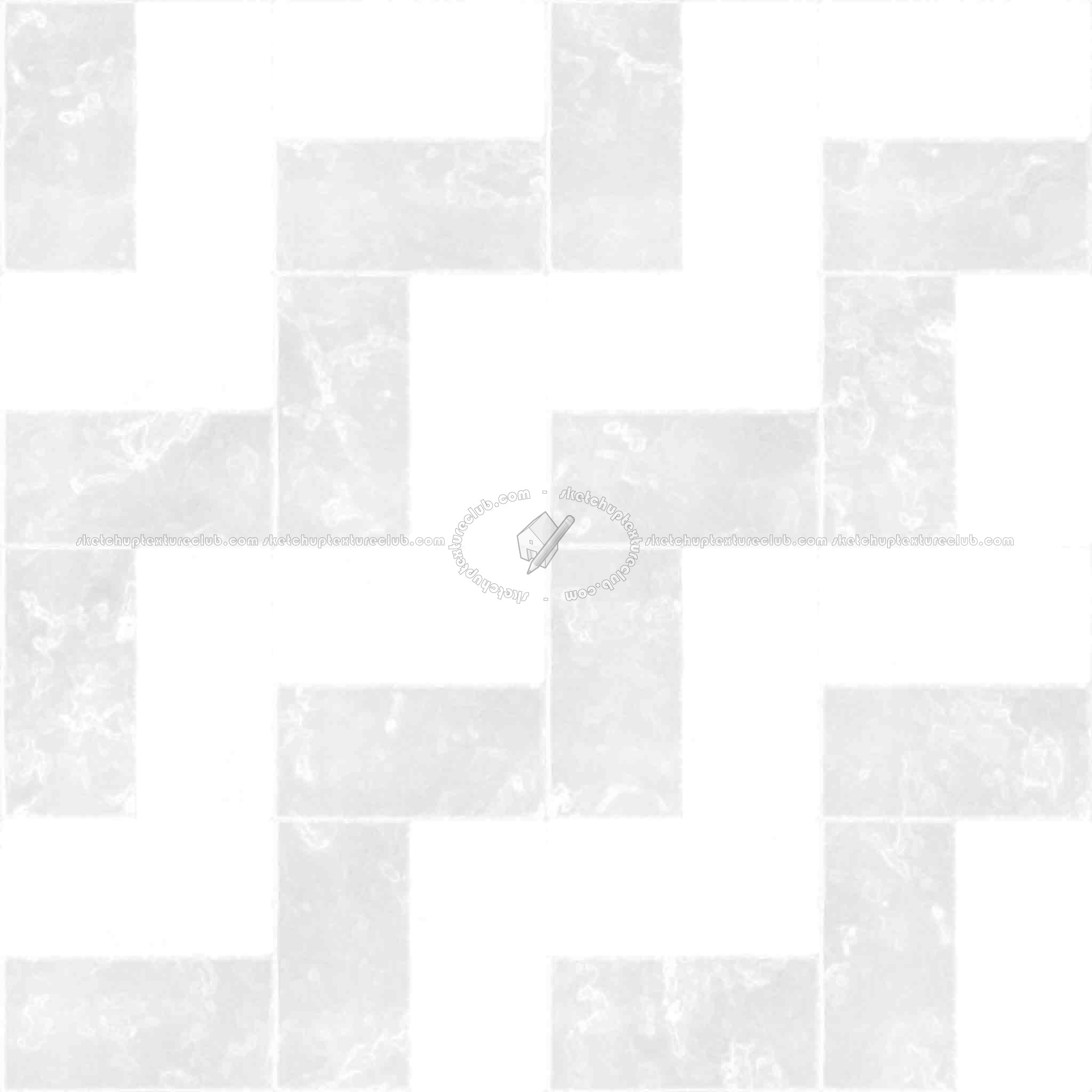 Textures   -   ARCHITECTURE   -   TILES INTERIOR   -   Marble tiles   -   Black  - Black and white marble tile texture seamless 14147 - Ambient occlusion