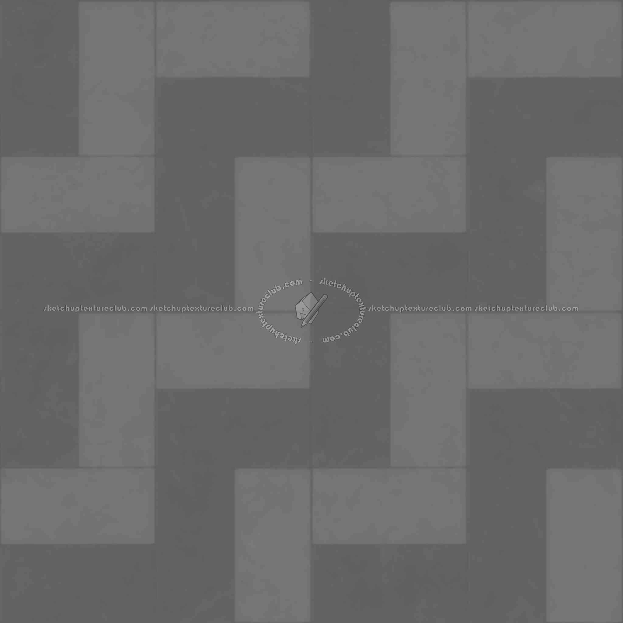 Textures   -   ARCHITECTURE   -   TILES INTERIOR   -   Marble tiles   -   Black  - Black and white marble tile texture seamless 14147 - Displacement