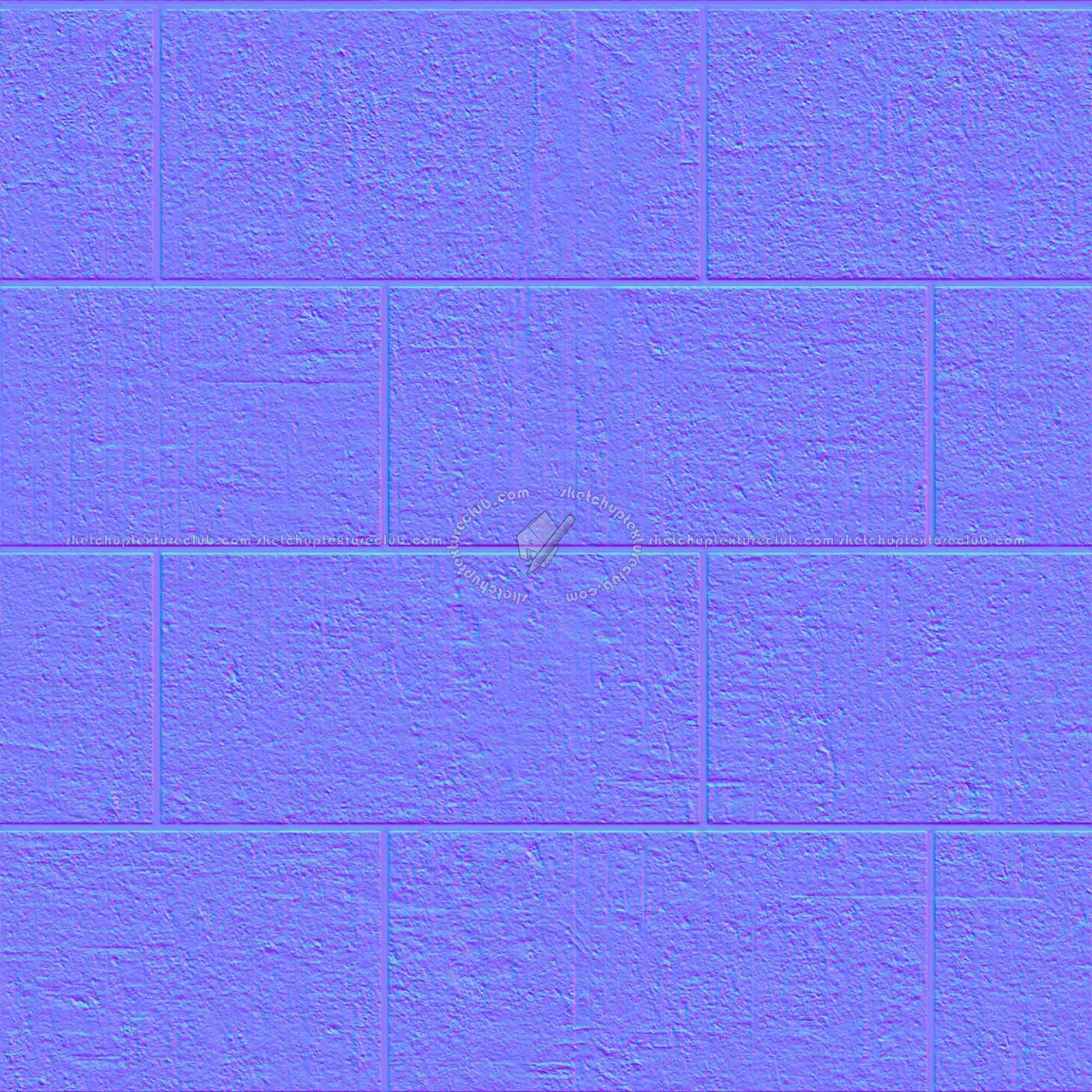 Textures   -   ARCHITECTURE   -   CONCRETE   -   Plates   -   Dirty  - Concrete dirt plates wall texture seamless 01748 - Normal