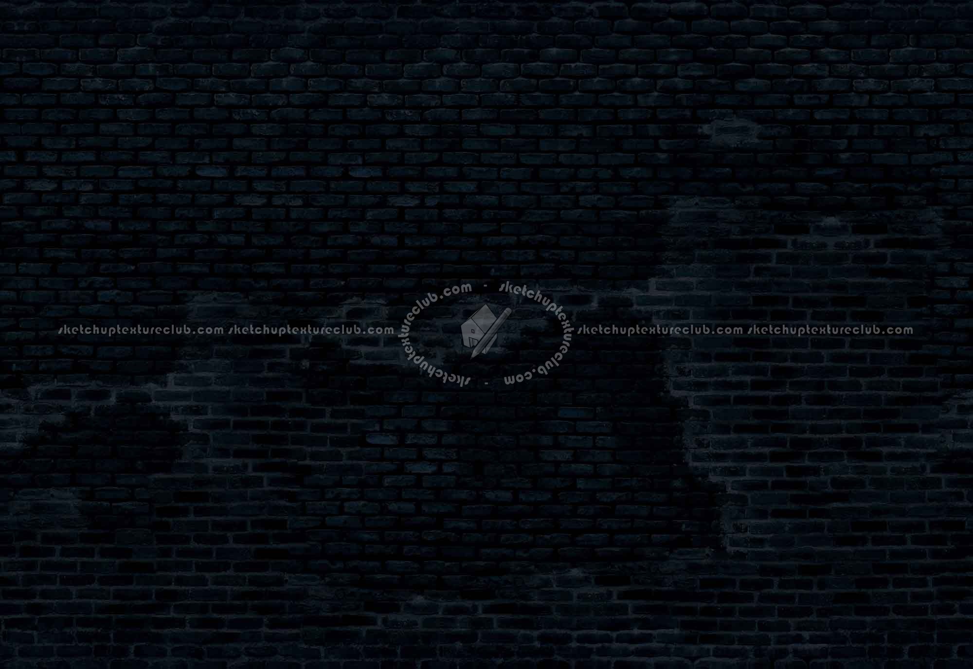 Textures   -   ARCHITECTURE   -   BRICKS   -   Damaged bricks  - Damaged bricks texture seamless 00138 - Specular