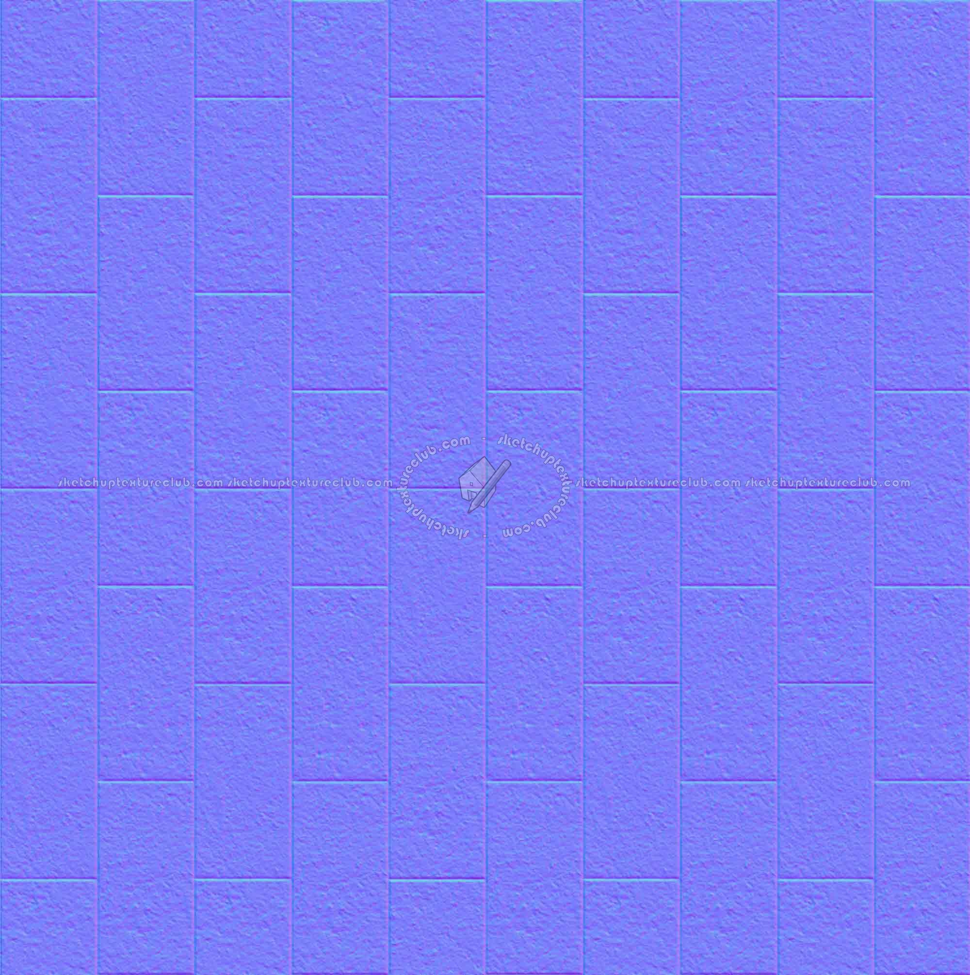 Textures - ARCHITECTURE - TILES INTERIOR - Design Industry - Design industry square tile texture seamless 14076 - Normal