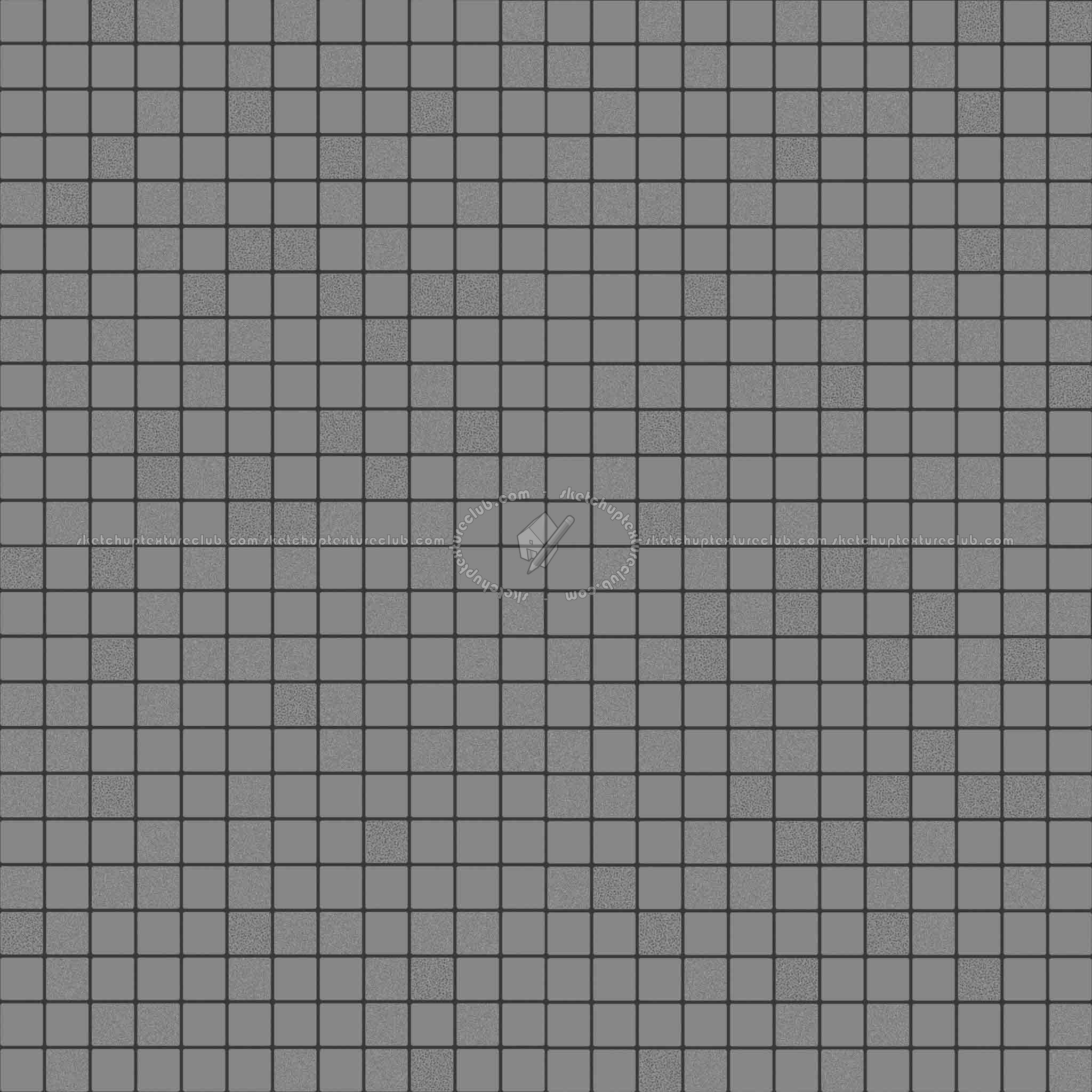 Textures   -   ARCHITECTURE   -   TILES INTERIOR   -   Mosaico   -   Classic format   -   Multicolor  - Mosaico multicolor tiles texture seamless 15003 - Displacement