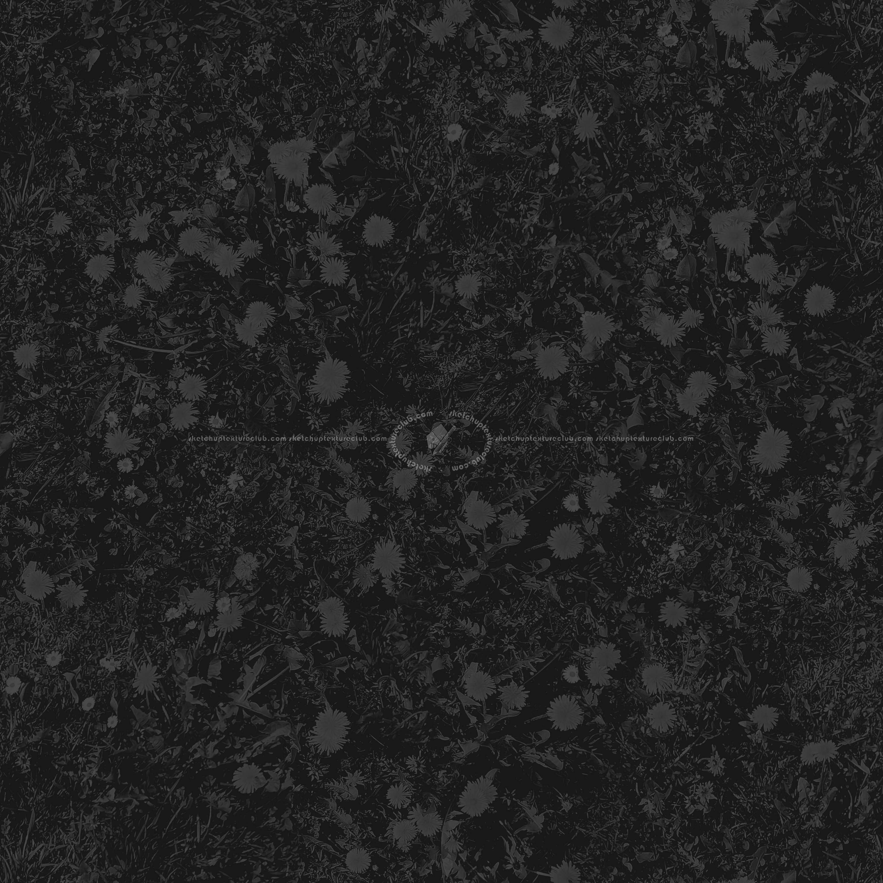 Textures   -   NATURE ELEMENTS   -   VEGETATION   -   Flowery fields  - spring meadow pbr texture-semaless 22190 - Specular