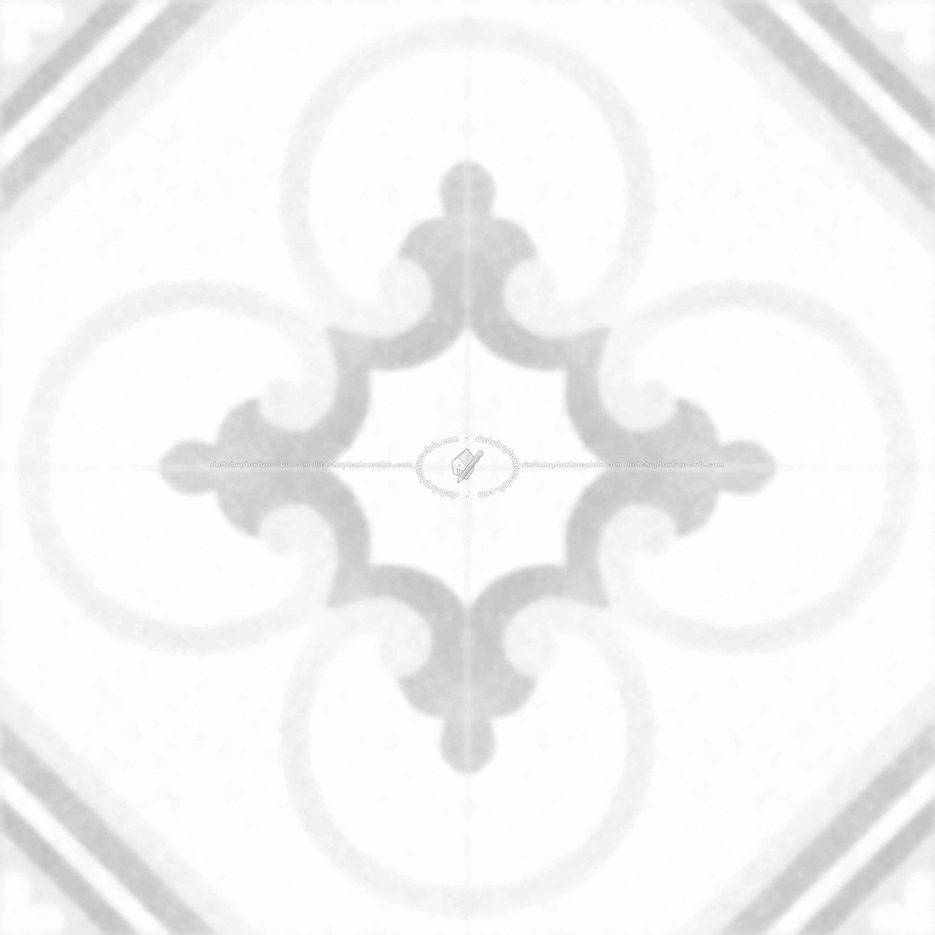 Textures - ARCHITECTURE - TILES INTERIOR - Terrazzo - terrazzo cementine tiles pbr texture 22097 - Ambient occlusion