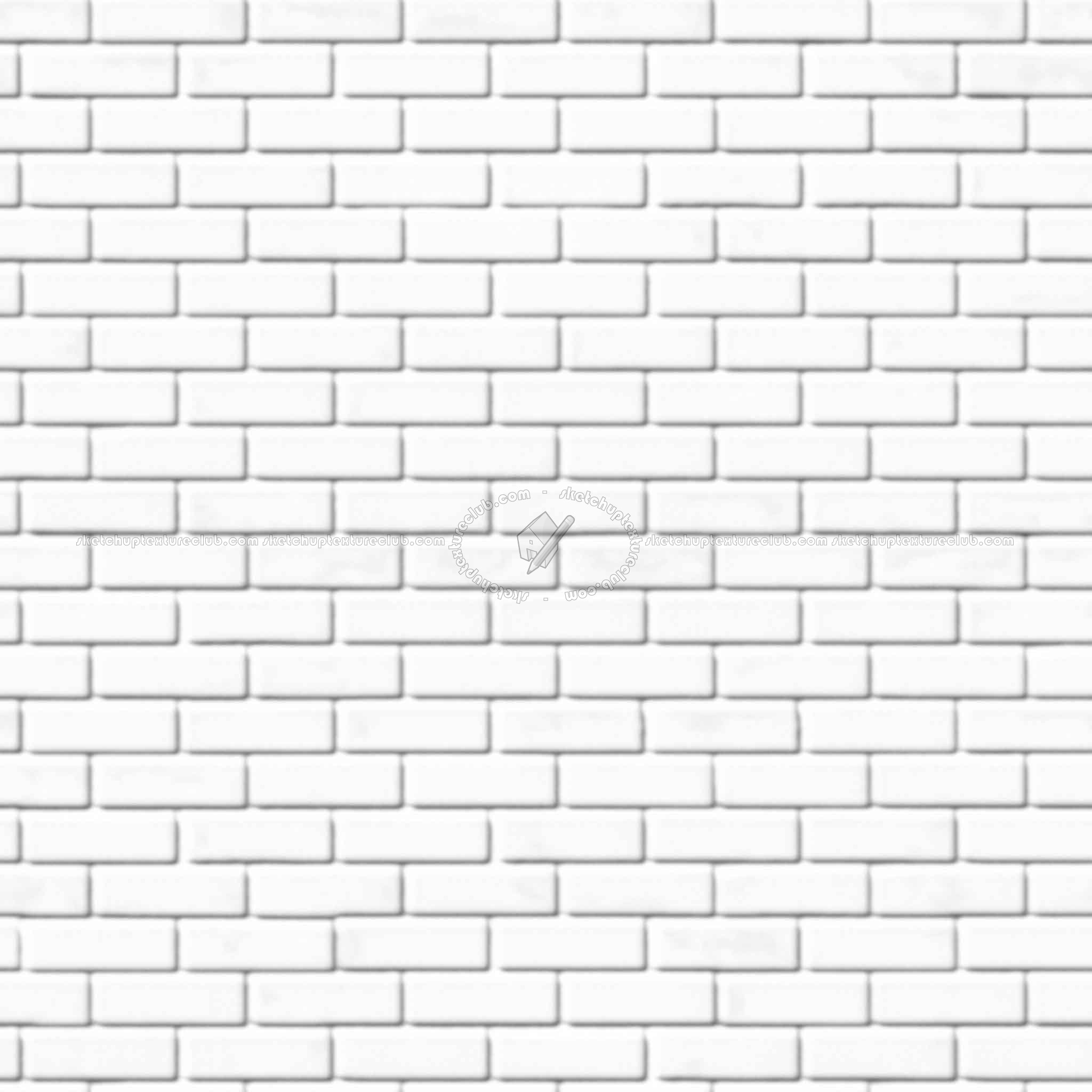 Textures   -   ARCHITECTURE   -   BRICKS   -   Colored Bricks   -   Smooth  - Texture colored bricks smooth seamless 00088 - Ambient occlusion