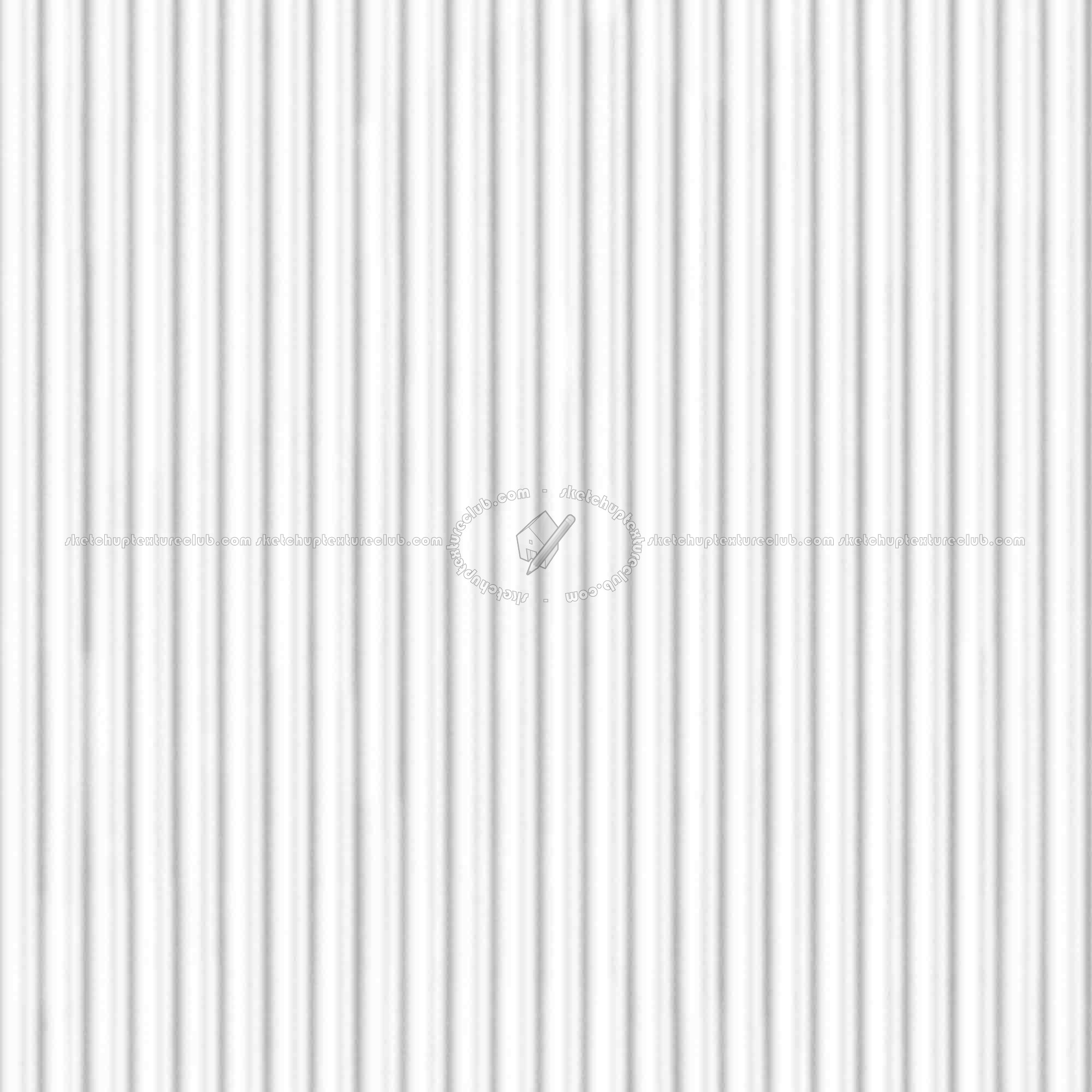 Textures   -   MATERIALS   -   METALS   -   Corrugated  - Corrugated metal texture seamless 09955 - Ambient occlusion
