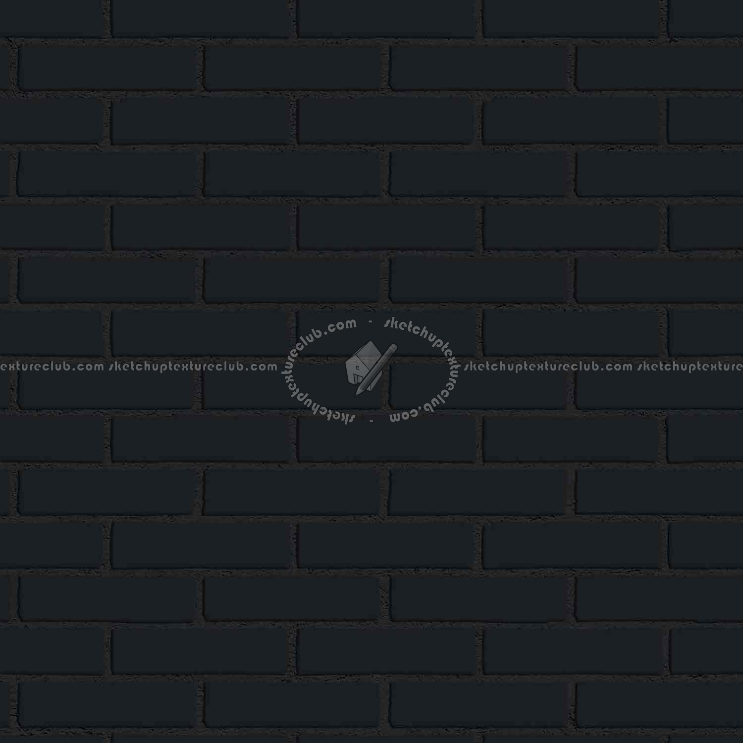 Textures   -   ARCHITECTURE   -   BRICKS   -   Facing Bricks   -   Smooth  - Facing smooth bricks texture seamless 00287 - Specular