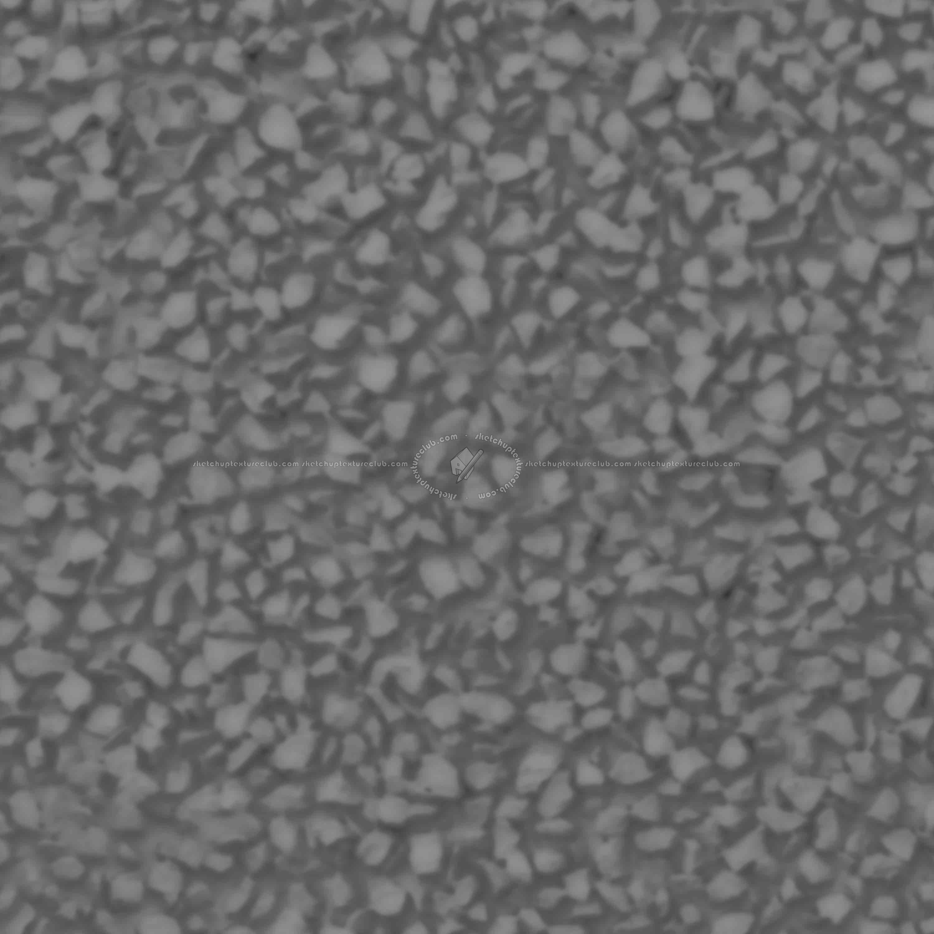 Textures   -   ARCHITECTURE   -   PLASTER   -   Pebble Dash  - Pebble dash Pbr texture seamless 22353 - Displacement